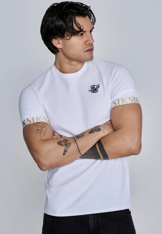 White Tech T-Shirt sold by Siksilk