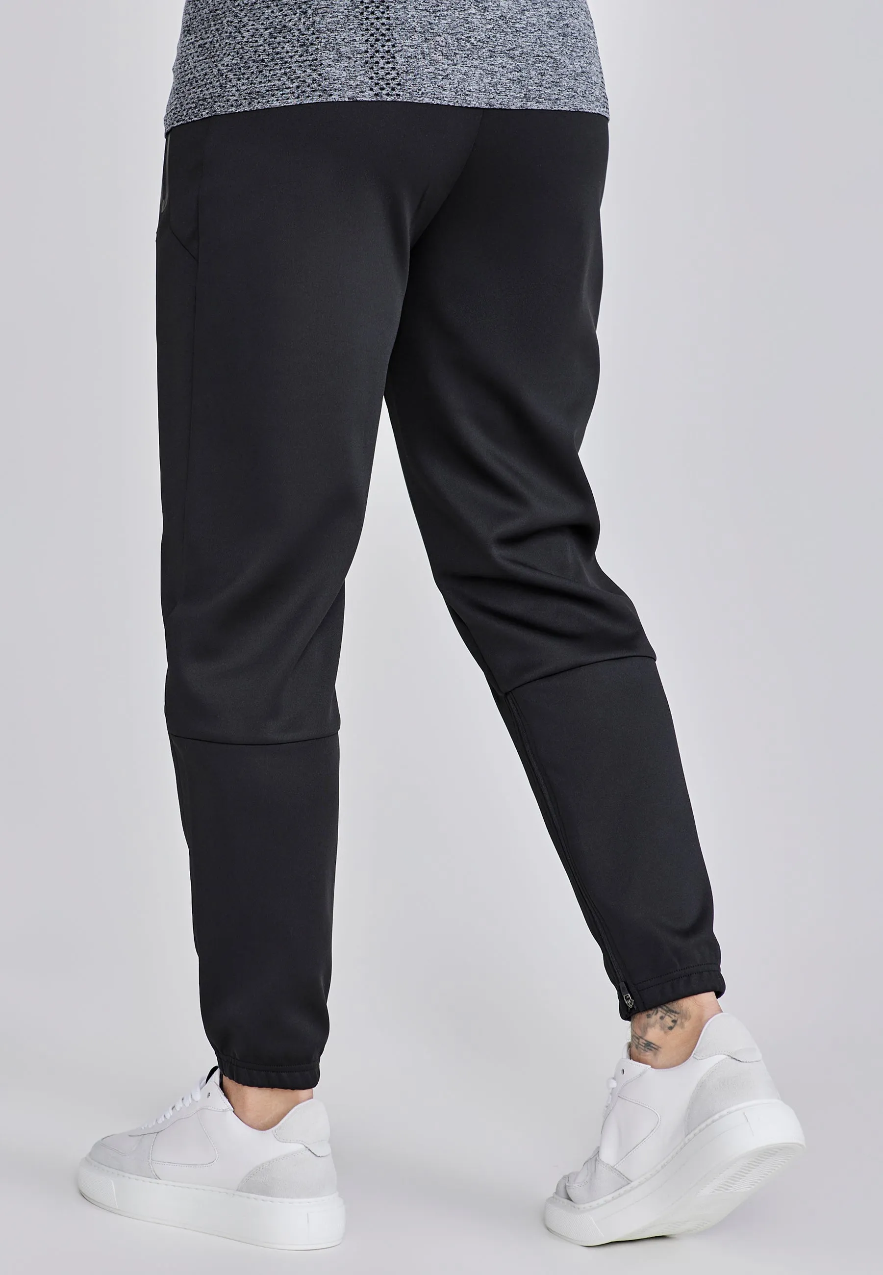 Black Tapered Joggers sold by Siksilk product image thumbnail 3