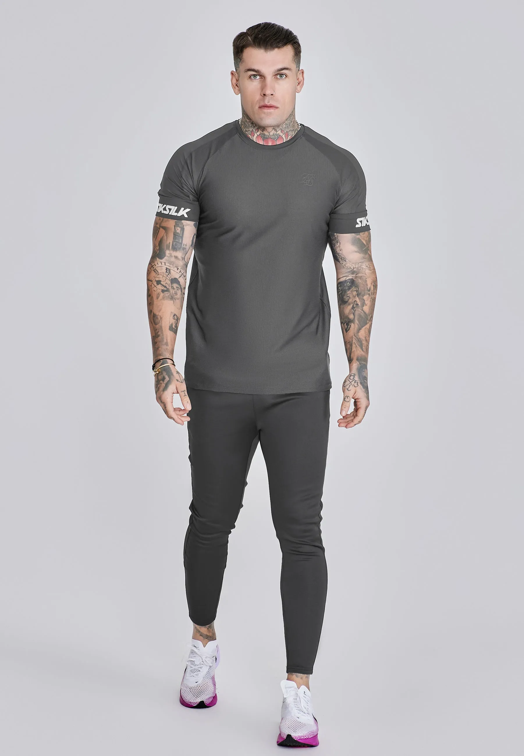 Grey Tech T-Shirt sold by Siksilk product image thumbnail 3