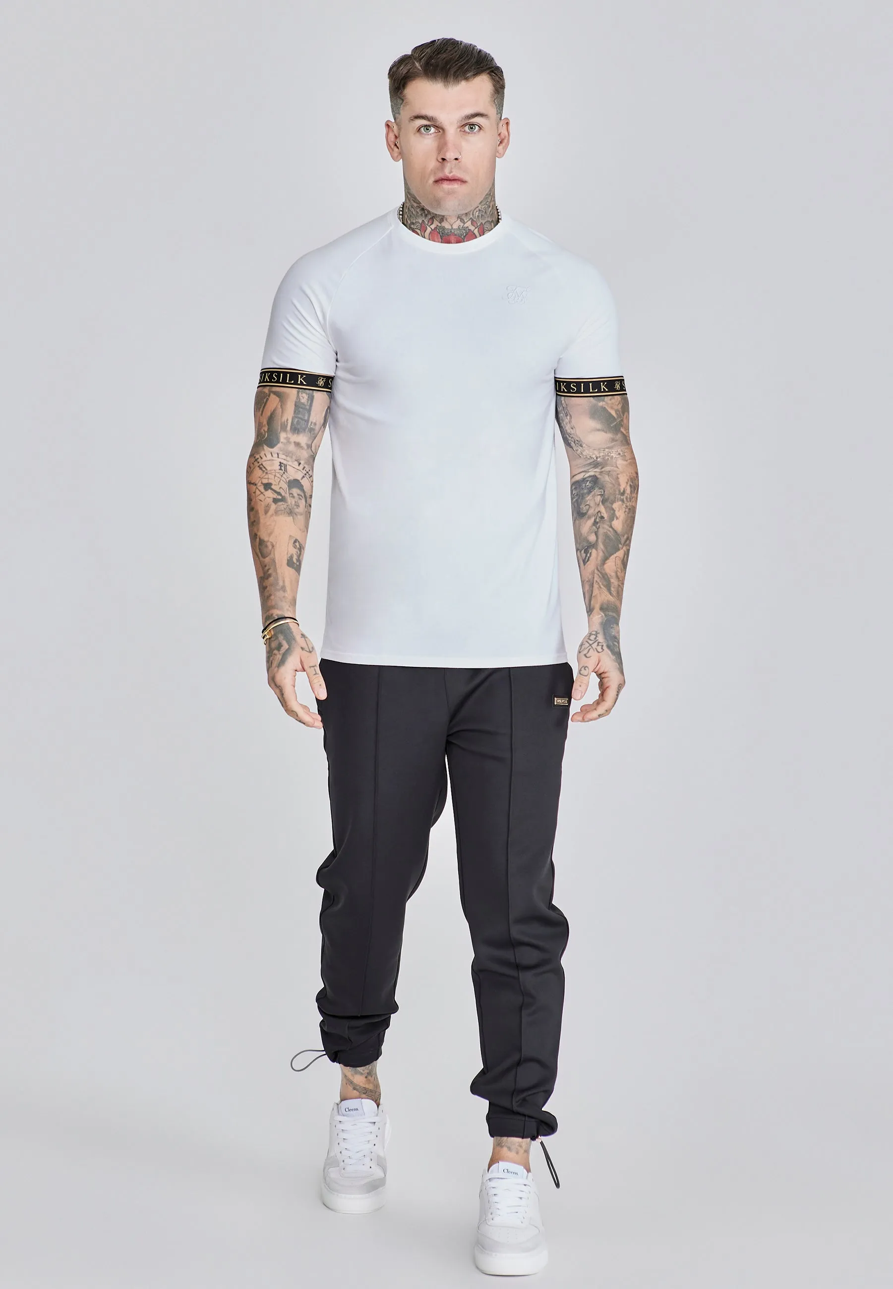 White Tech T-Shirt sold by Siksilk product image thumbnail 3