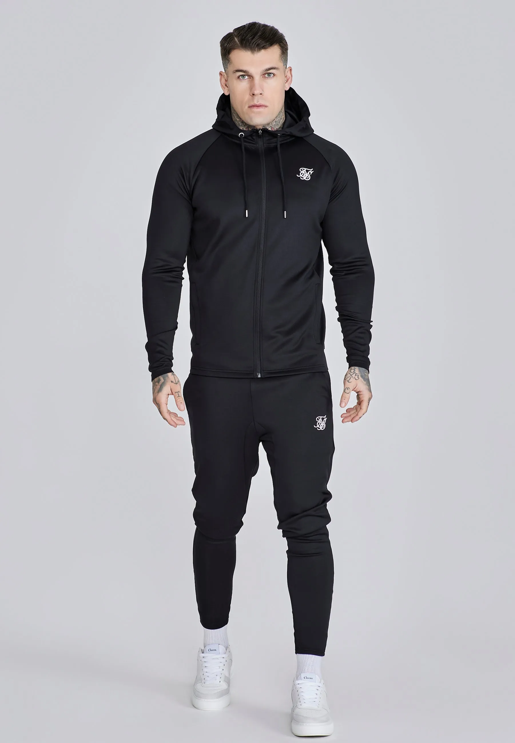 Black Hoodie and Joggers Set sold by Siksilk product image thumbnail 4
