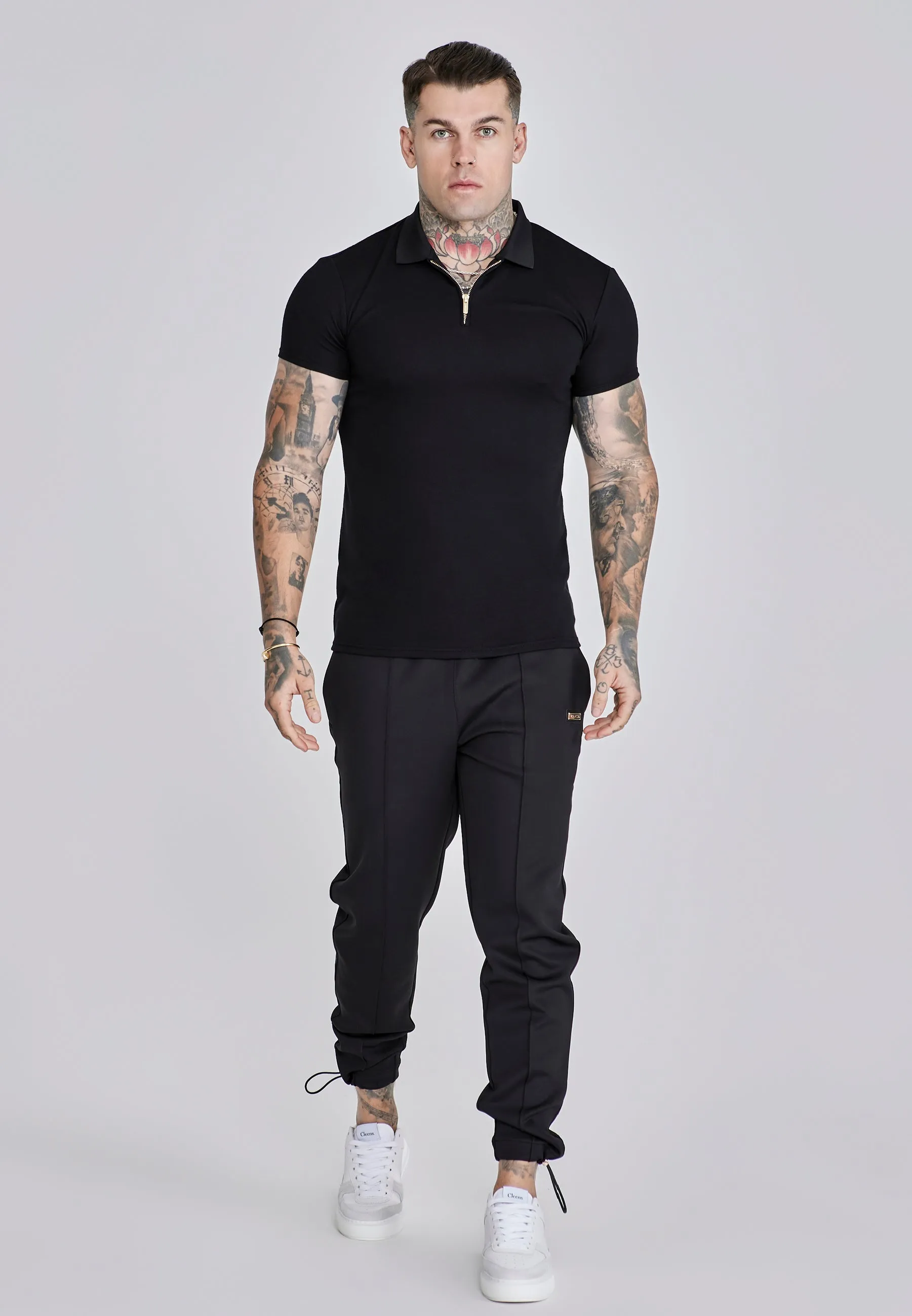 Black Smart Polo sold by Siksilk product image thumbnail 3