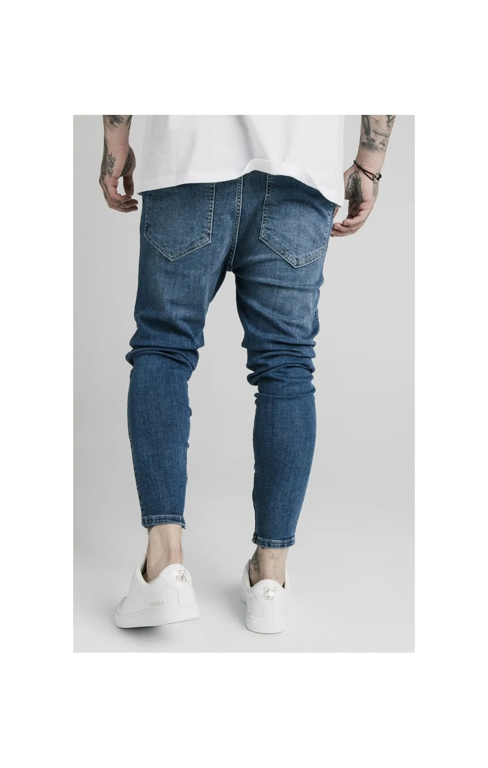 Blue Essential Drop Crotch Jean sold by Siksilk product image thumbnail 5