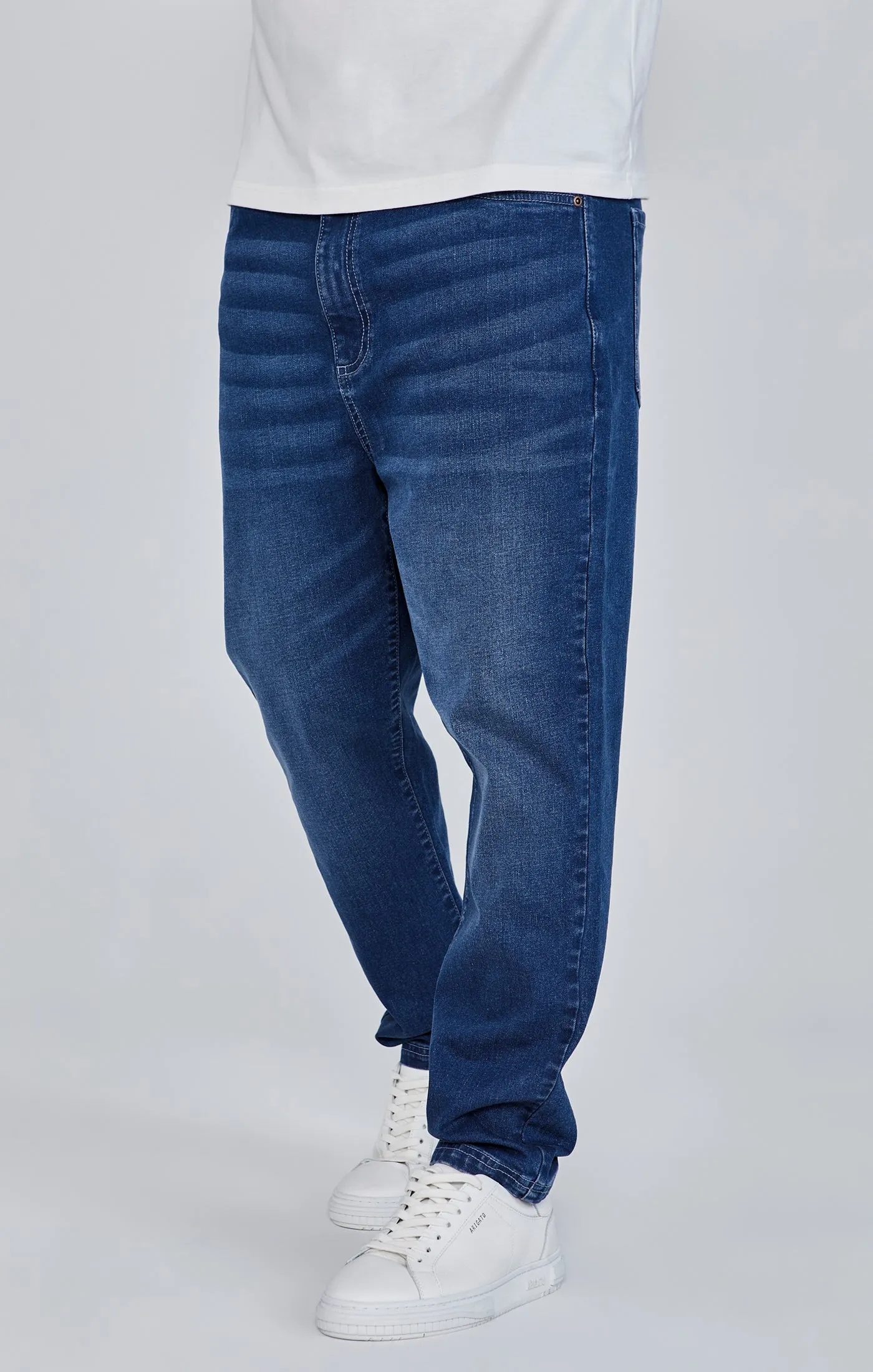 Tapered Jeans Blue sold by Siksilk