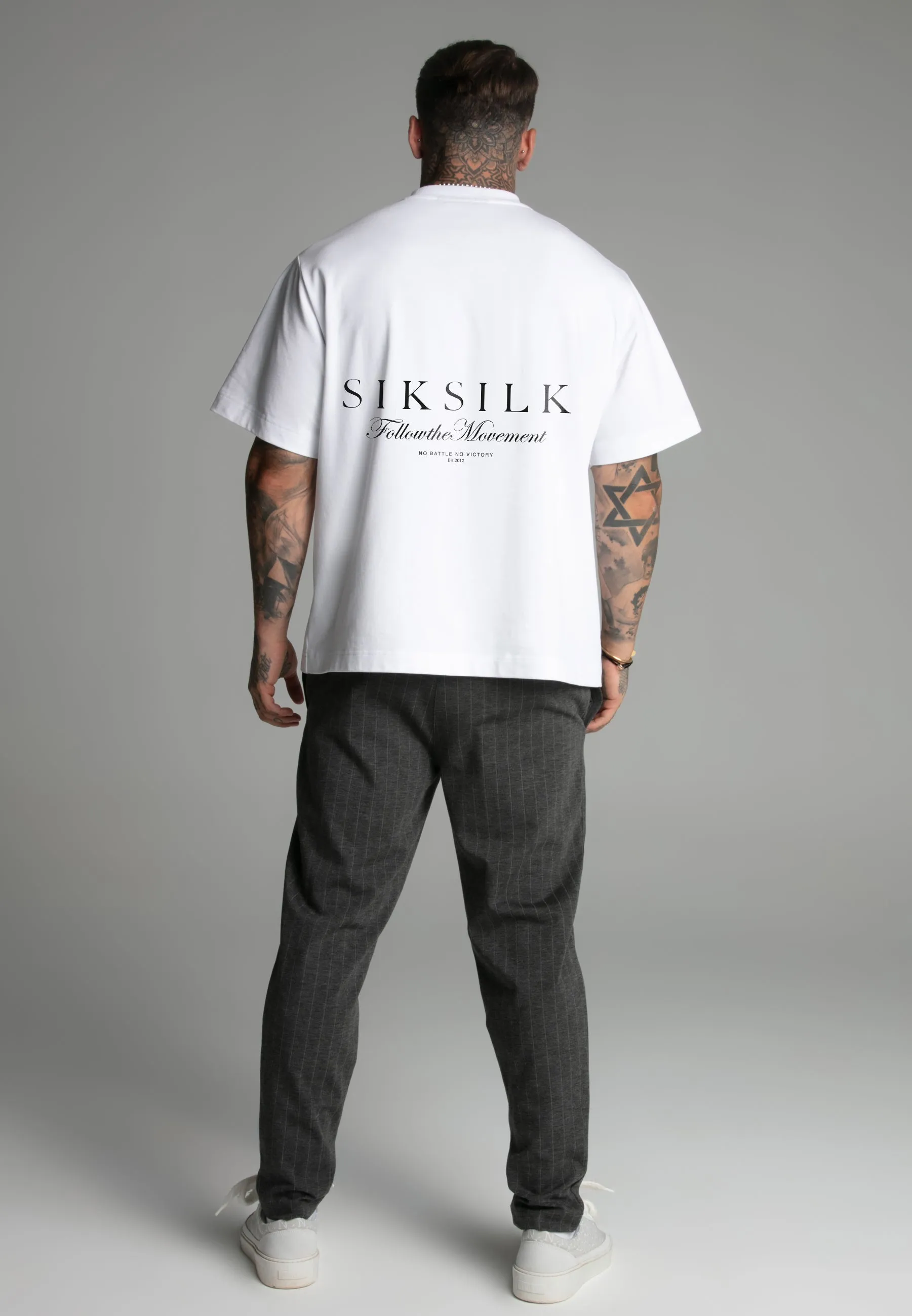 White Graphic T-Shirt sold by Siksilk product image thumbnail 5