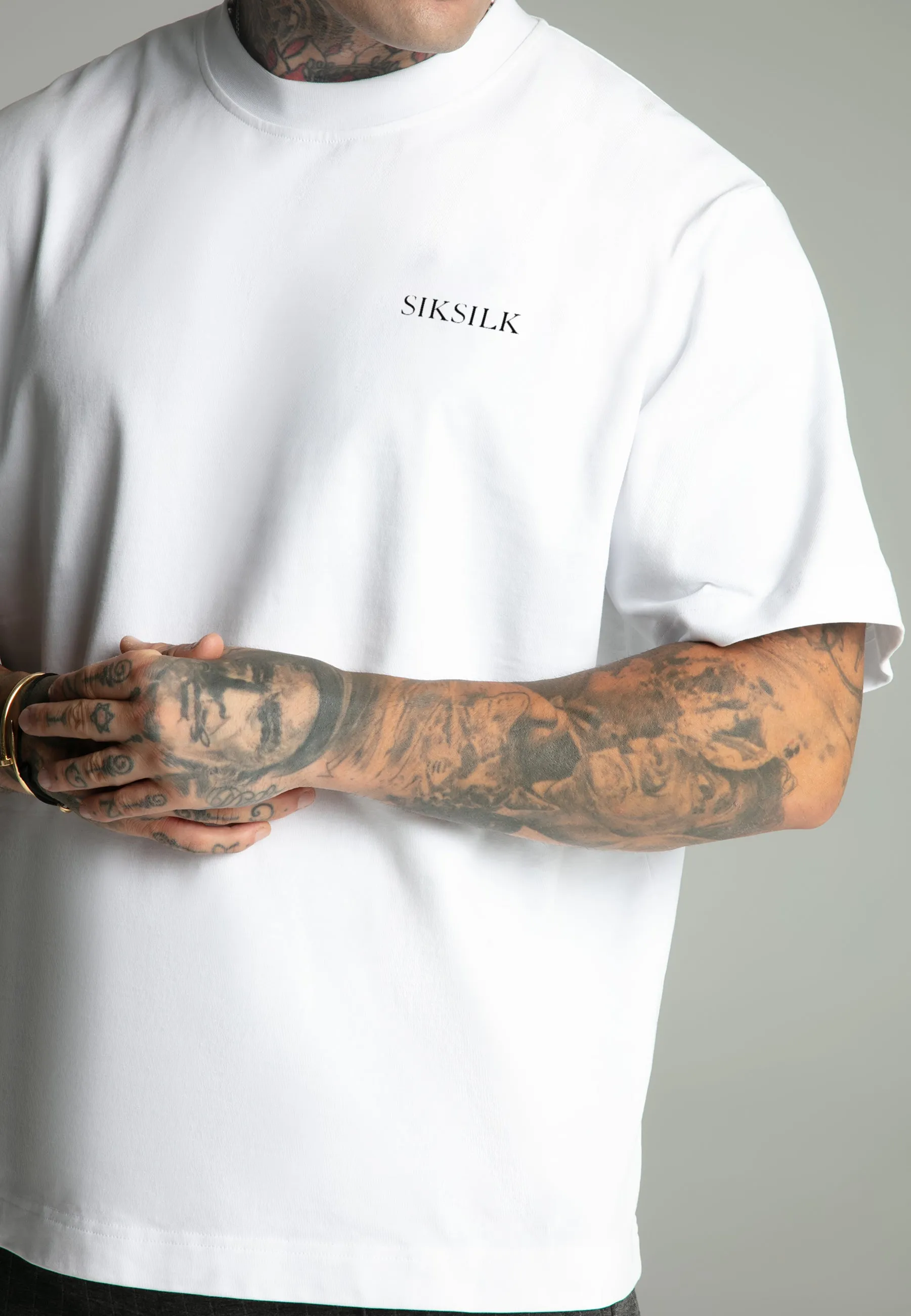 White Graphic T-Shirt sold by Siksilk product image thumbnail 3