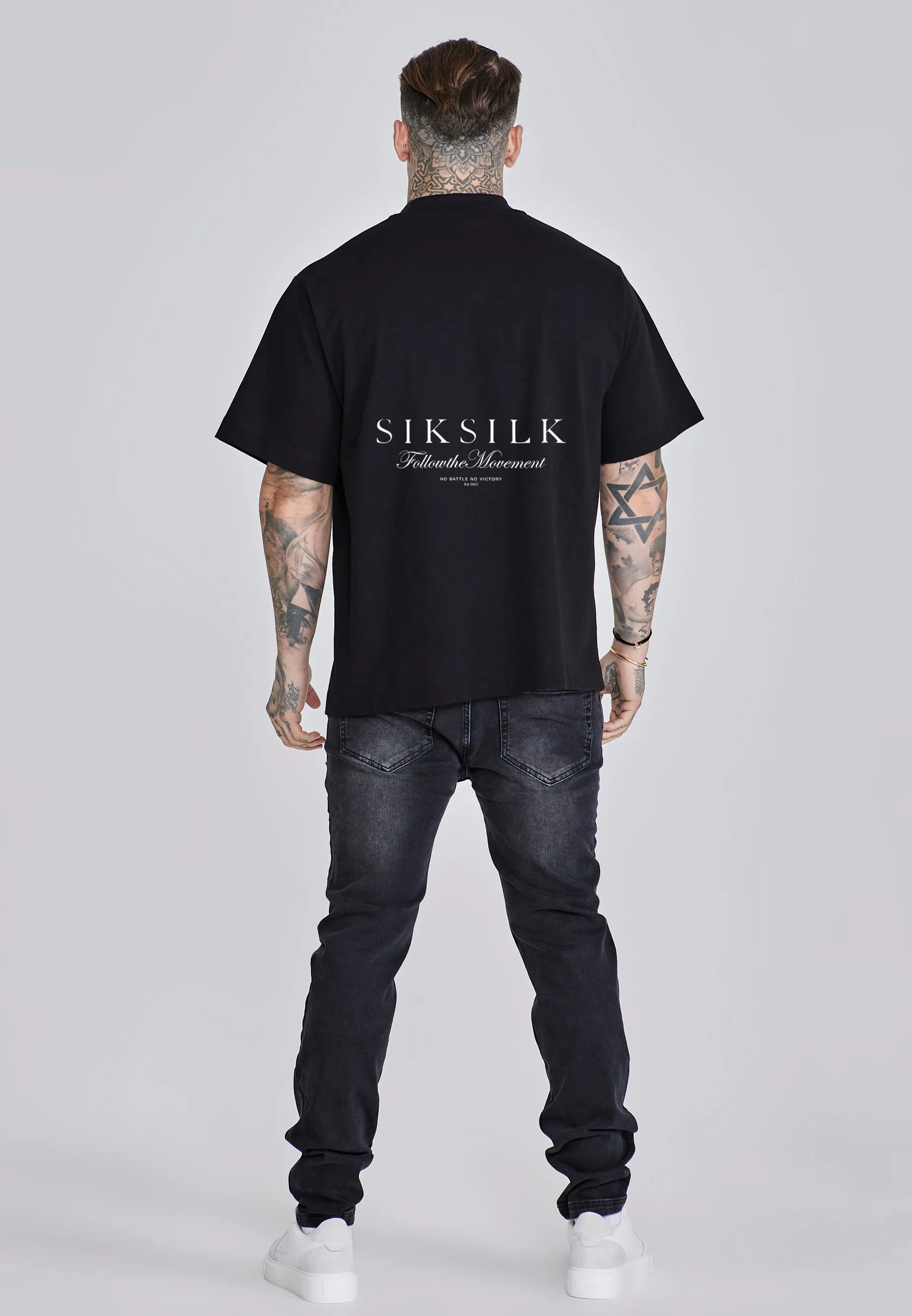 Black Graphic T-Shirt sold by Siksilk product image thumbnail 5