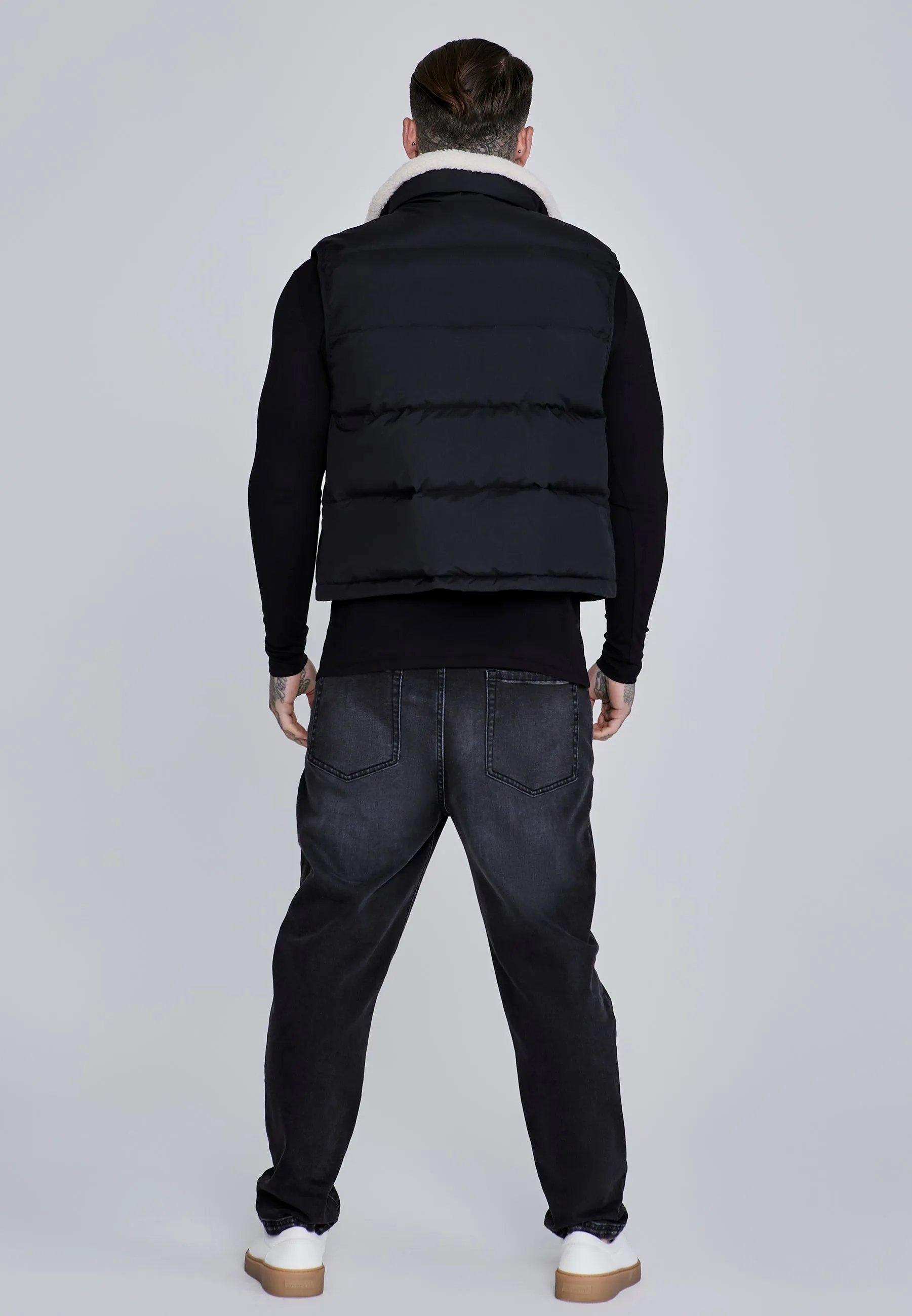 Black Gilet sold by Siksilk product image thumbnail 5