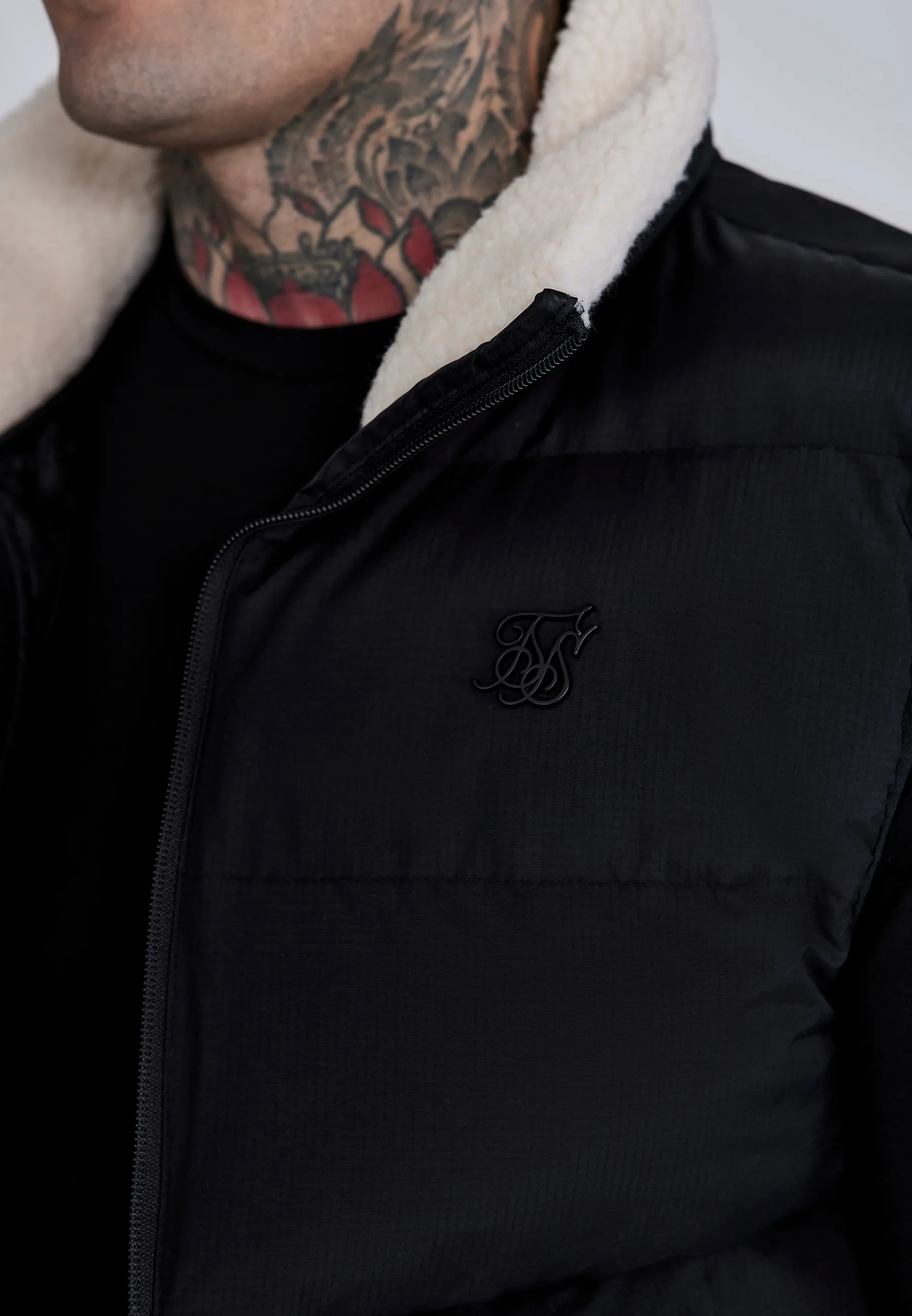 Black Gilet sold by Siksilk product image thumbnail 2