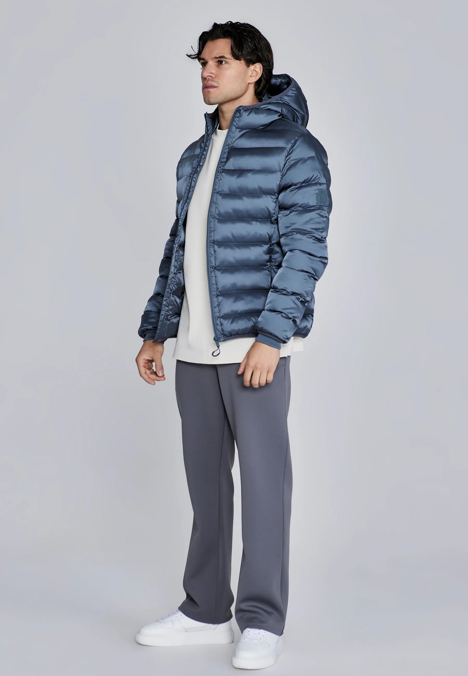 Grey Bubble Jacket sold by Siksilk product image thumbnail 4