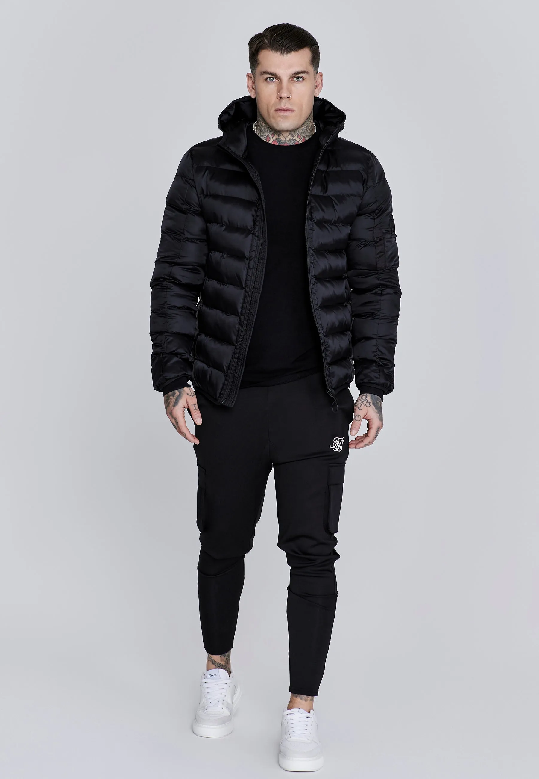 Black Bubble Jacket sold by Siksilk product image thumbnail 3