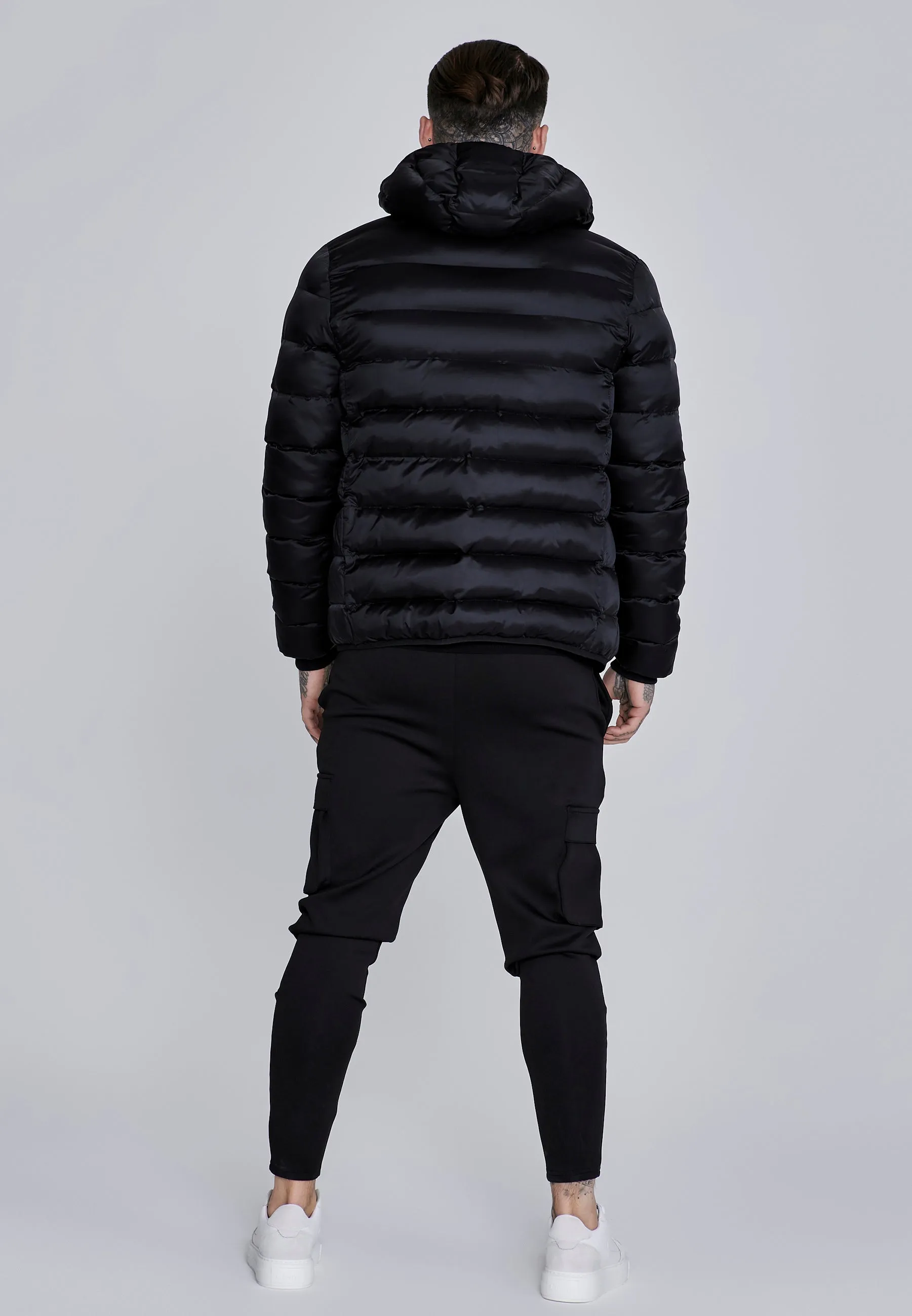 Black Bubble Jacket sold by Siksilk product image thumbnail 5