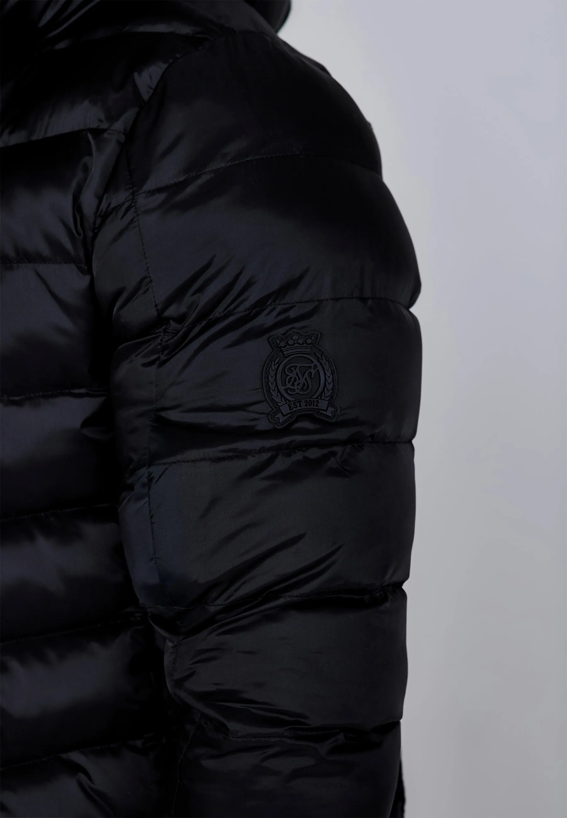 Black Bubble Jacket sold by Siksilk product image thumbnail 2