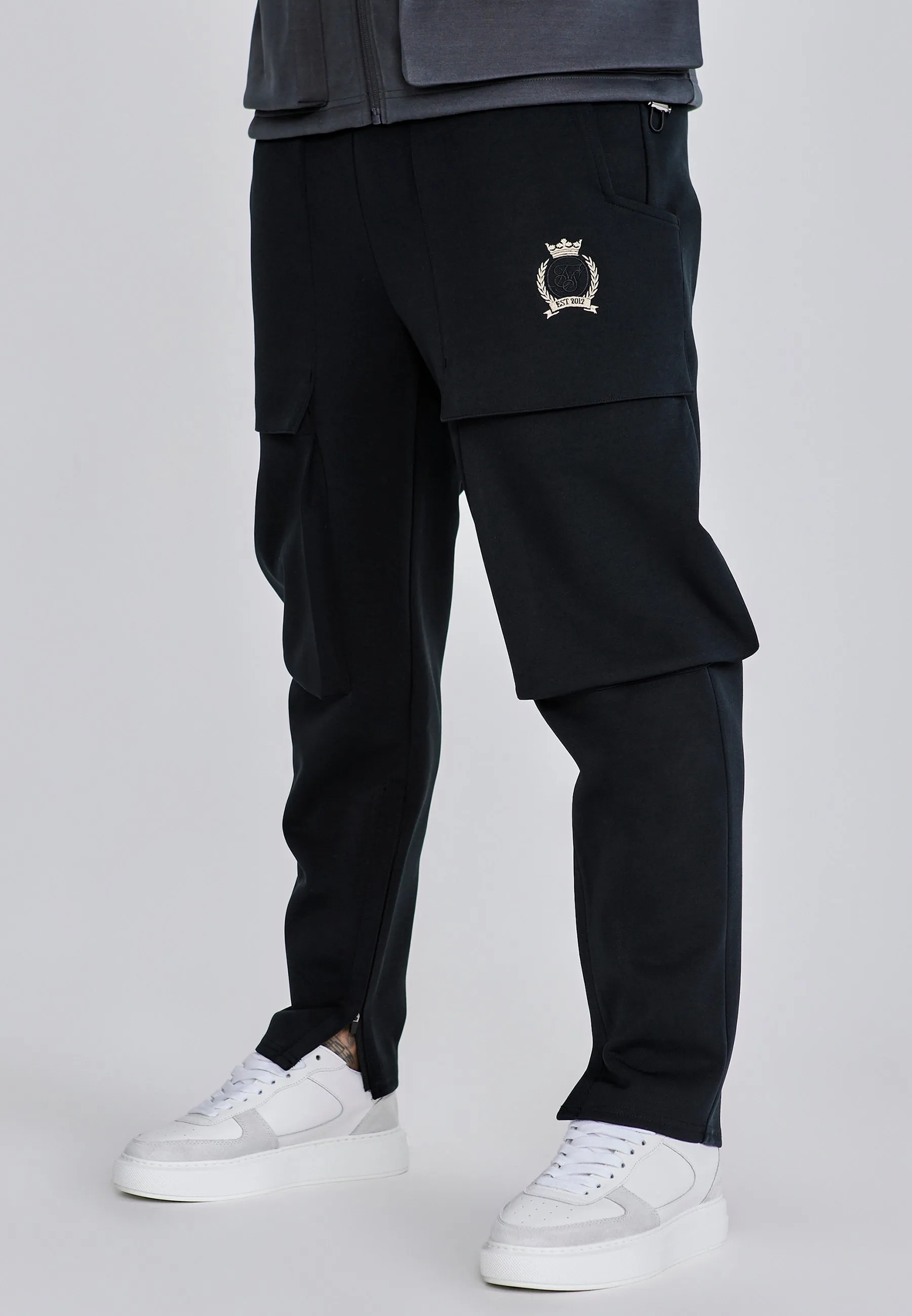Black Utility Pants sold by Siksilk product image thumbnail 2