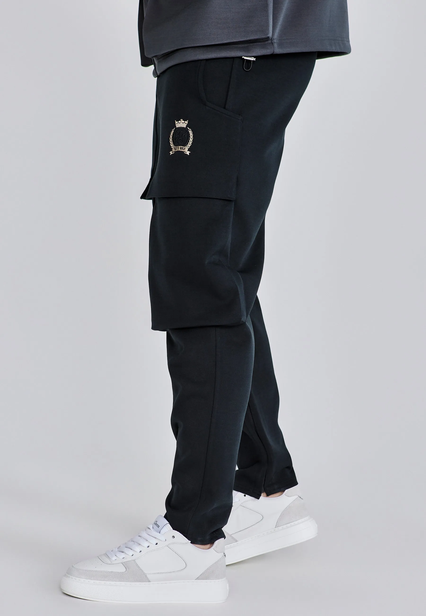 Black Utility Pants sold by Siksilk product image thumbnail 3