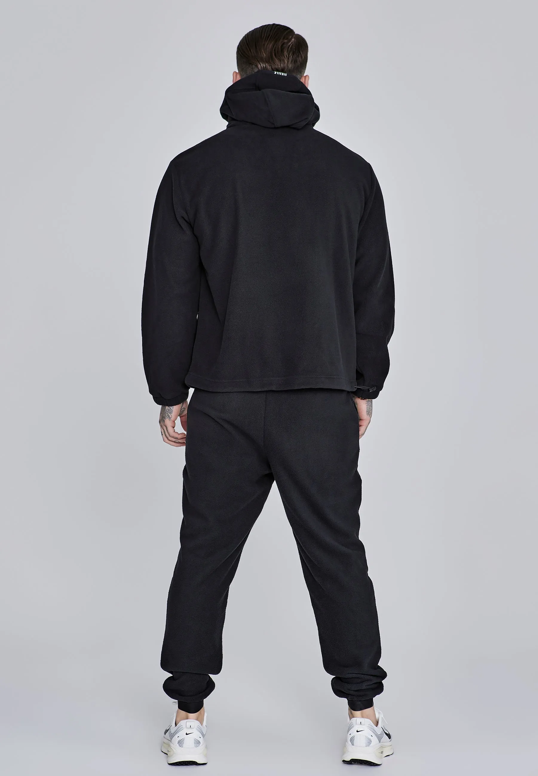 Black Polar Fleece Joggers sold by Siksilk product image thumbnail 5