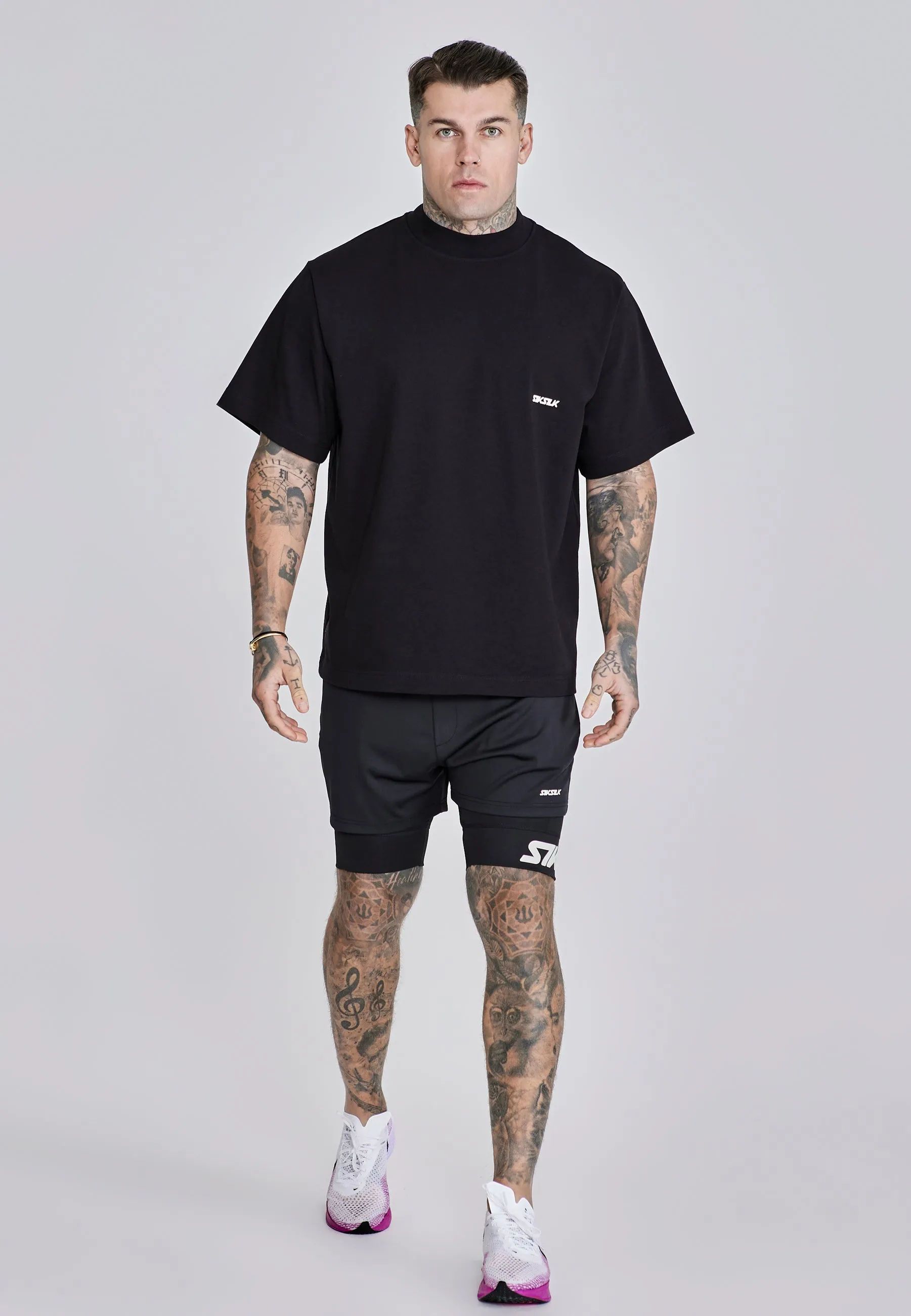 Black Graphic T-Shirt sold by Siksilk product image thumbnail 3