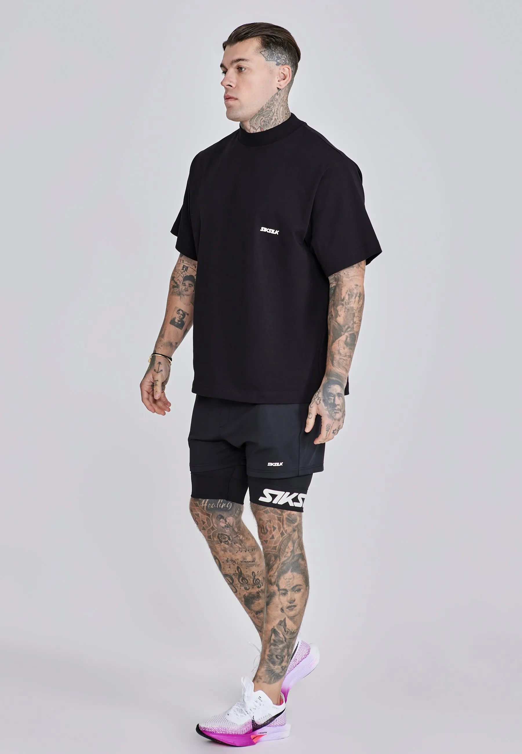 Black Graphic T-Shirt sold by Siksilk product image thumbnail 4