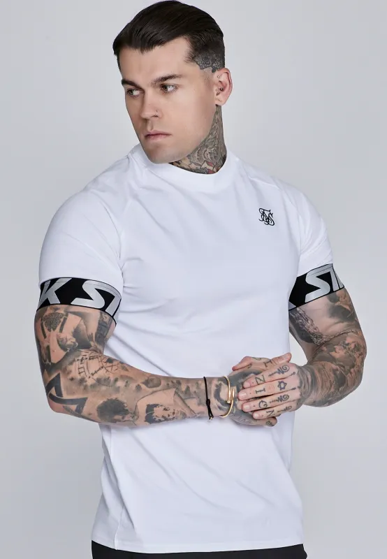 White Tech T-Shirt sold by Siksilk