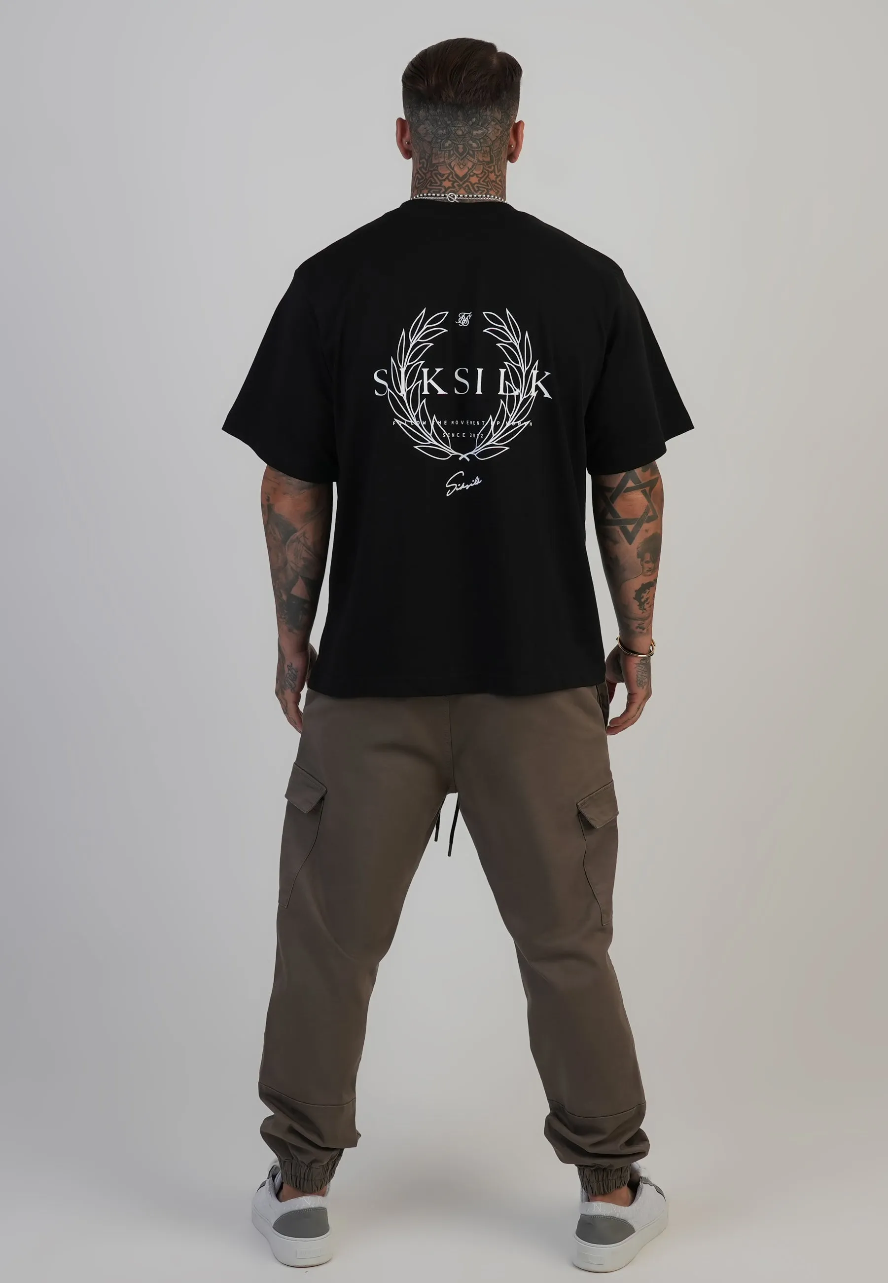 Brown Regular Fit Cargos sold by Siksilk product image thumbnail 5