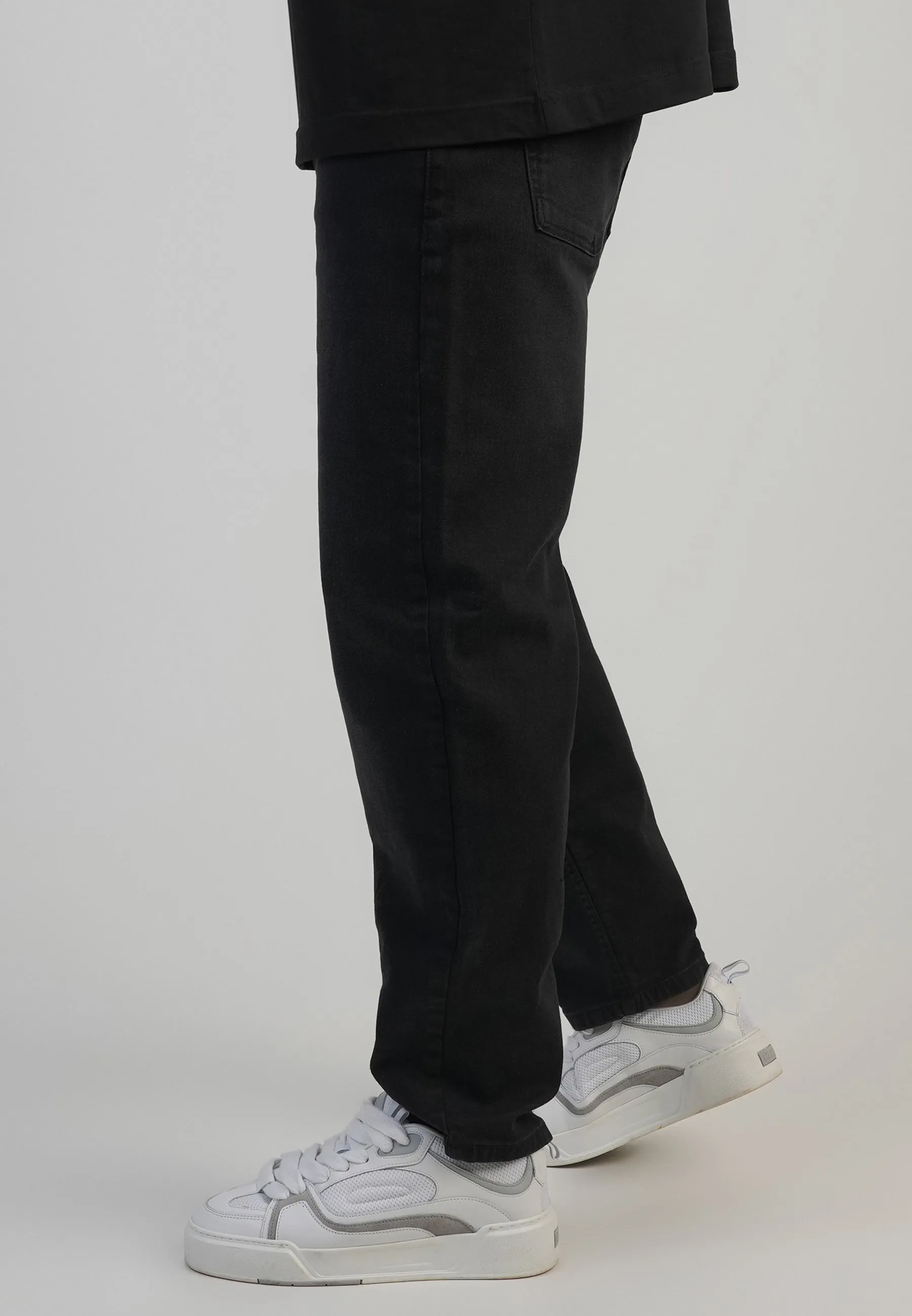 Tapered Jeans Washed Black sold by Siksilk product image thumbnail 2