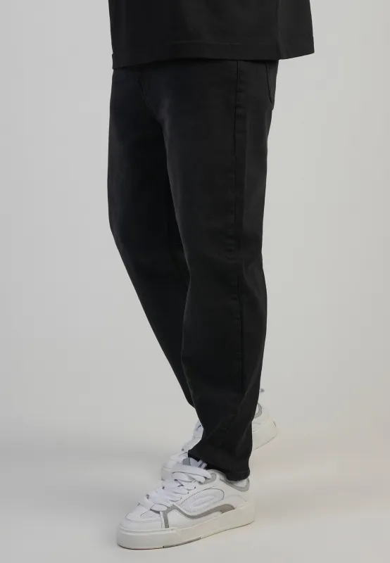 Tapered Jeans Washed Black sold by Siksilk