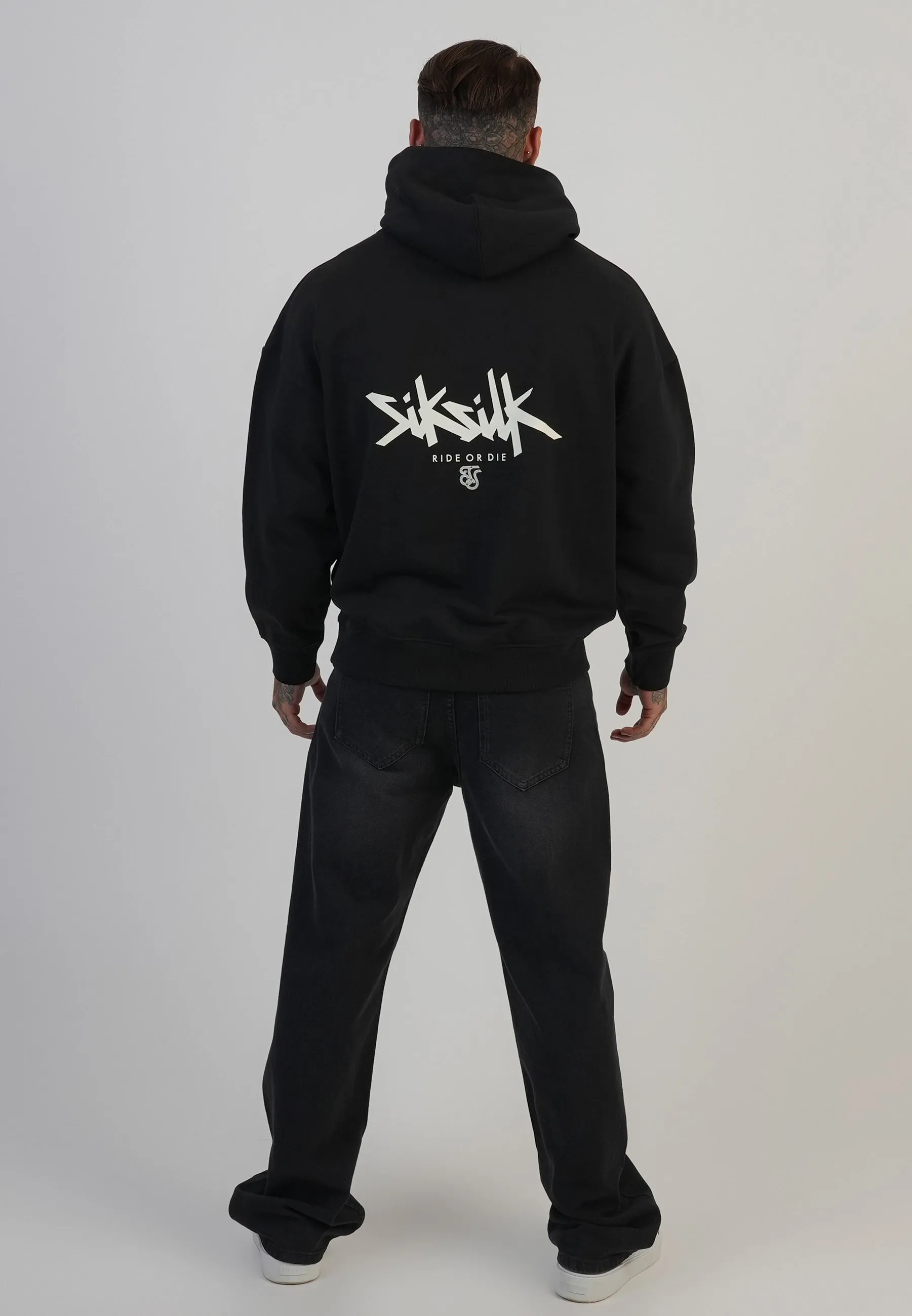 Black Graphic Hoodie sold by Siksilk product image thumbnail 5