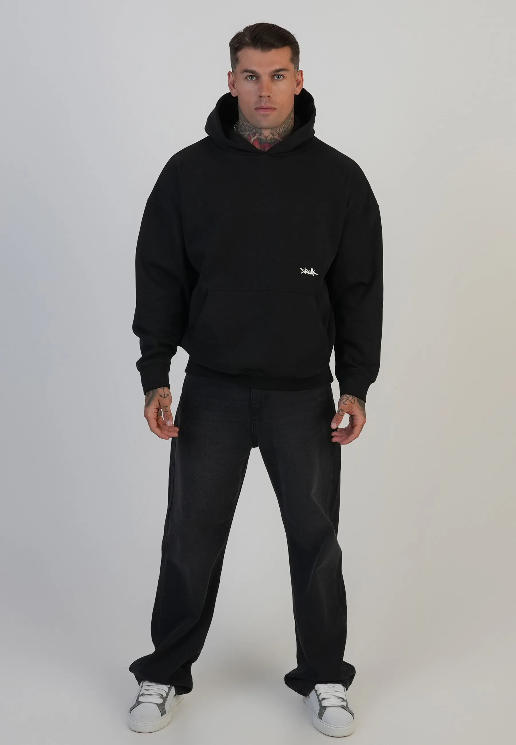 Black Graphic Hoodie sold by Siksilk product image thumbnail 3