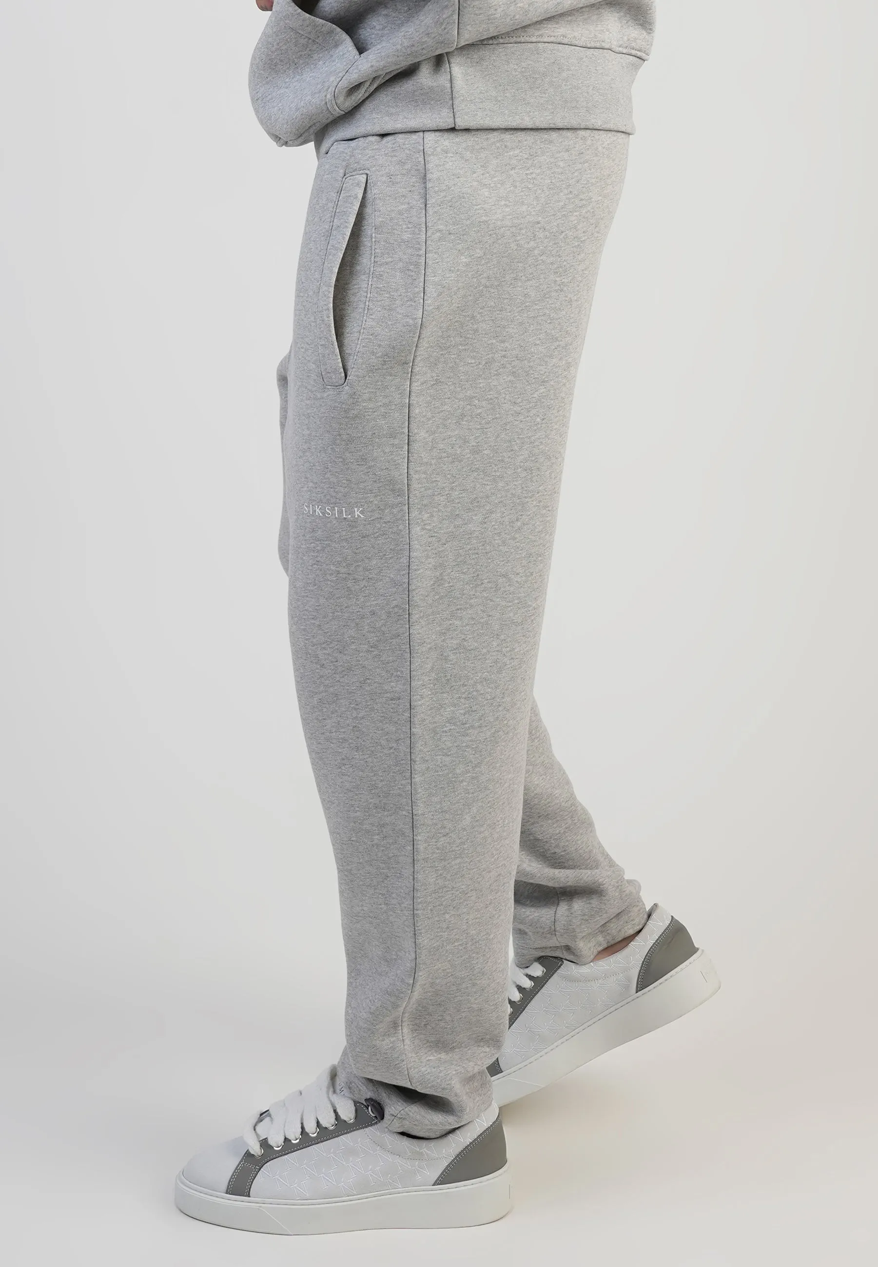 Grey Marl Track Pants sold by Siksilk product image thumbnail 2