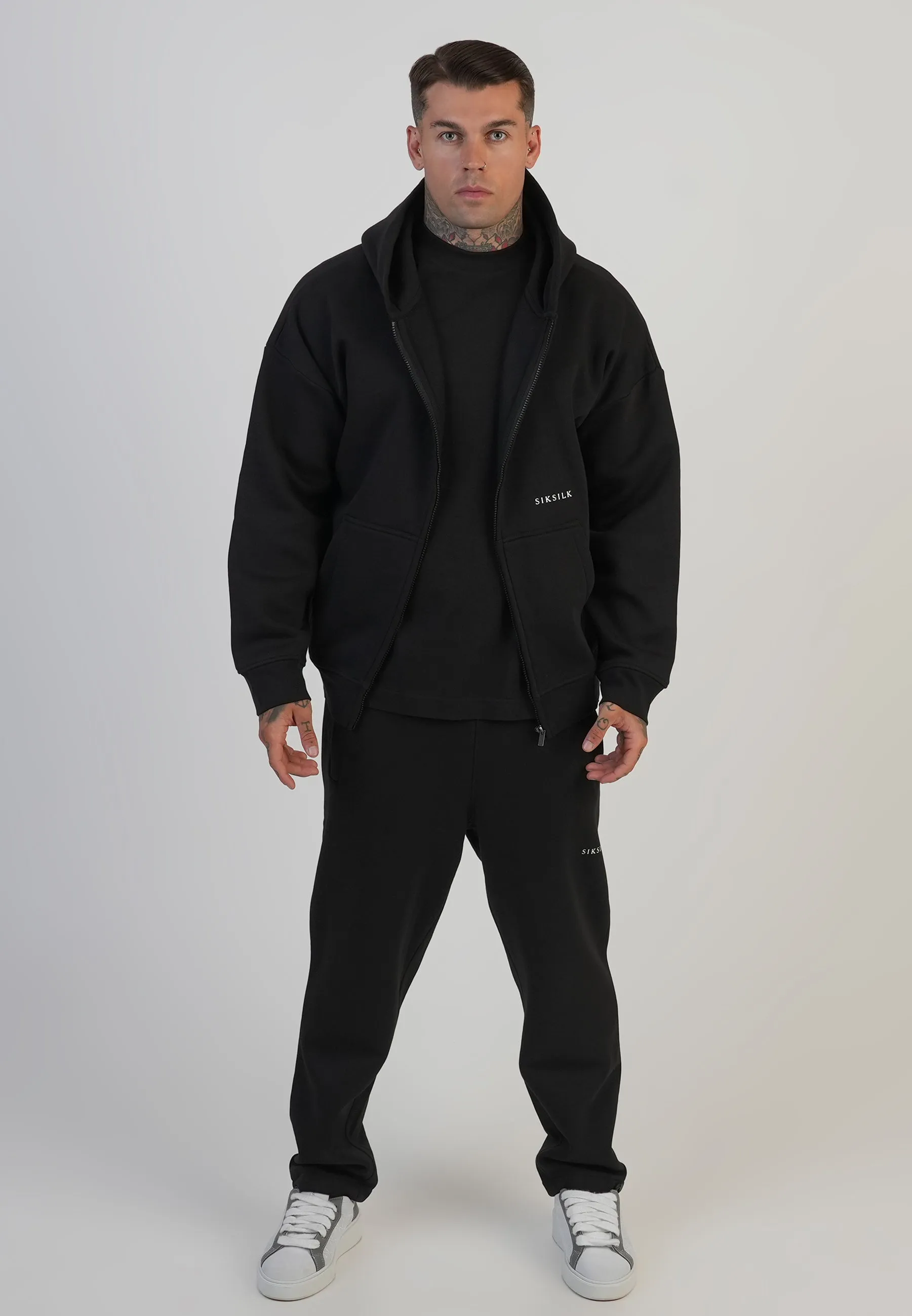 Black Track Pants sold by Siksilk product image thumbnail 4