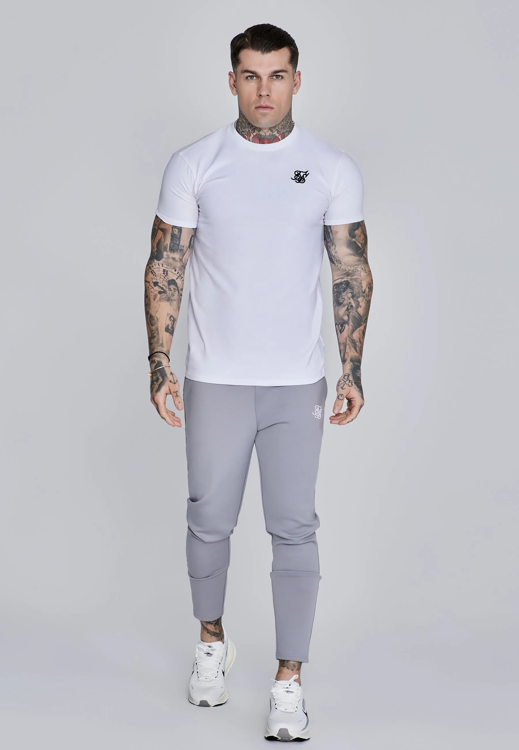 White Essentials T-Shirt sold by Siksilk product image thumbnail 3