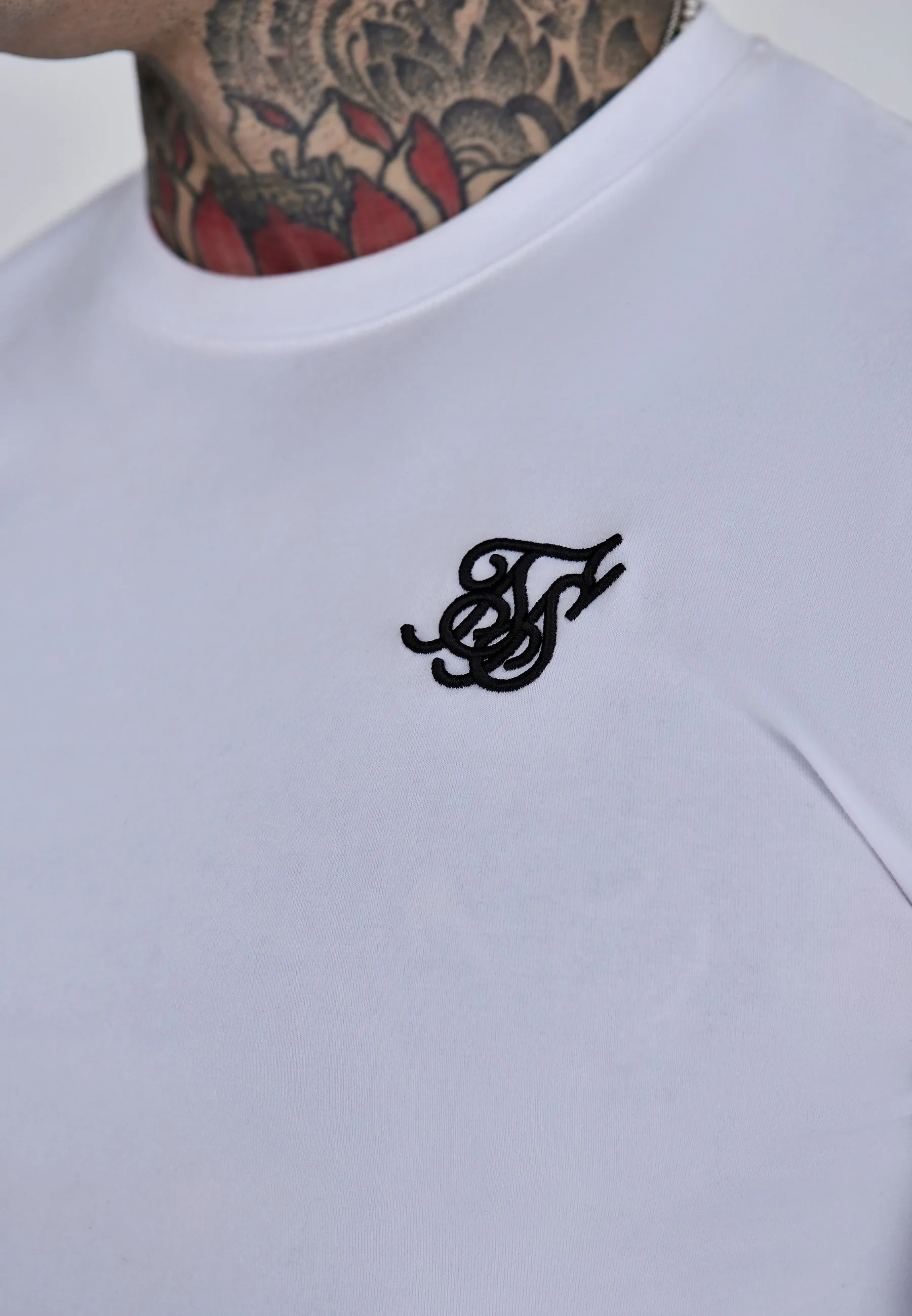 White Essentials T-Shirt sold by Siksilk product image thumbnail 2