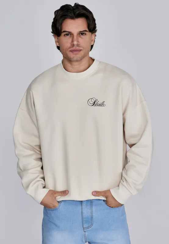 Ecru Essentials Sweater sold by Siksilk
