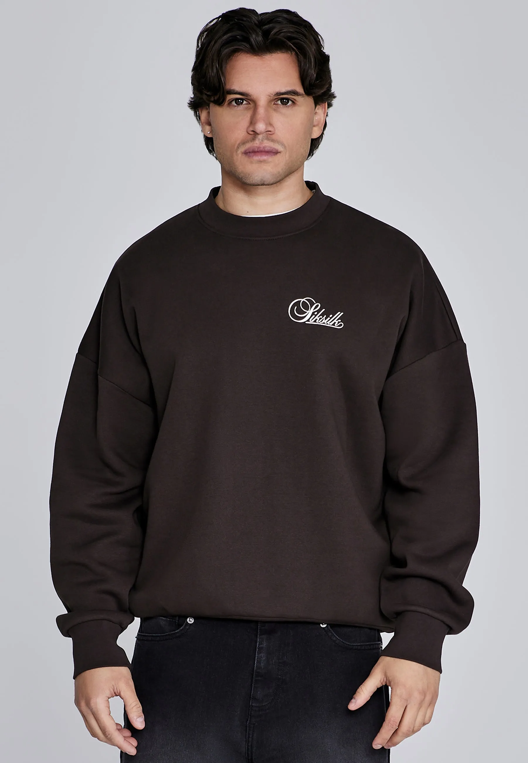 Brown Essentials Sweater sold by Siksilk