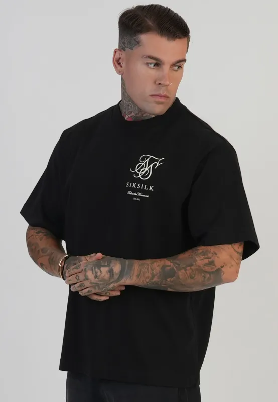 Black Logo T-Shirt sold by Siksilk
