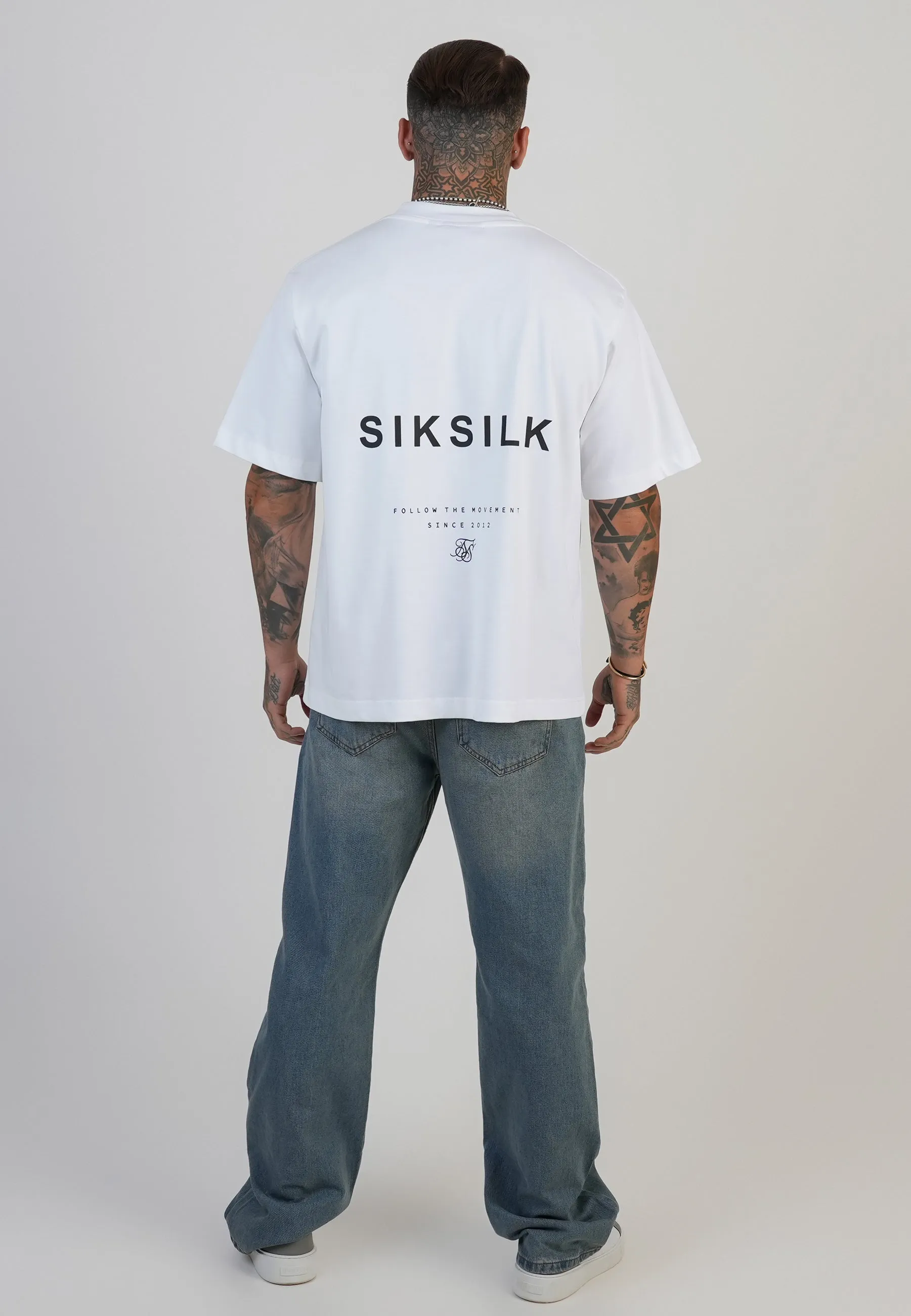 White Graphic T-Shirt sold by Siksilk product image thumbnail 5