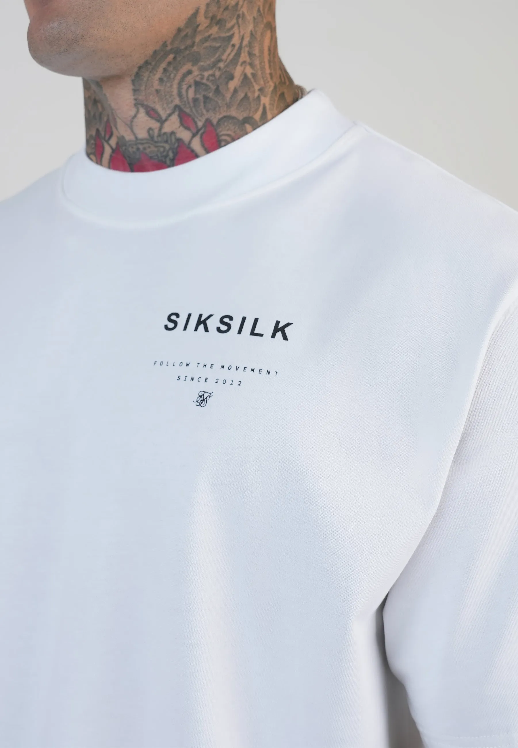White Graphic T-Shirt sold by Siksilk product image thumbnail 2
