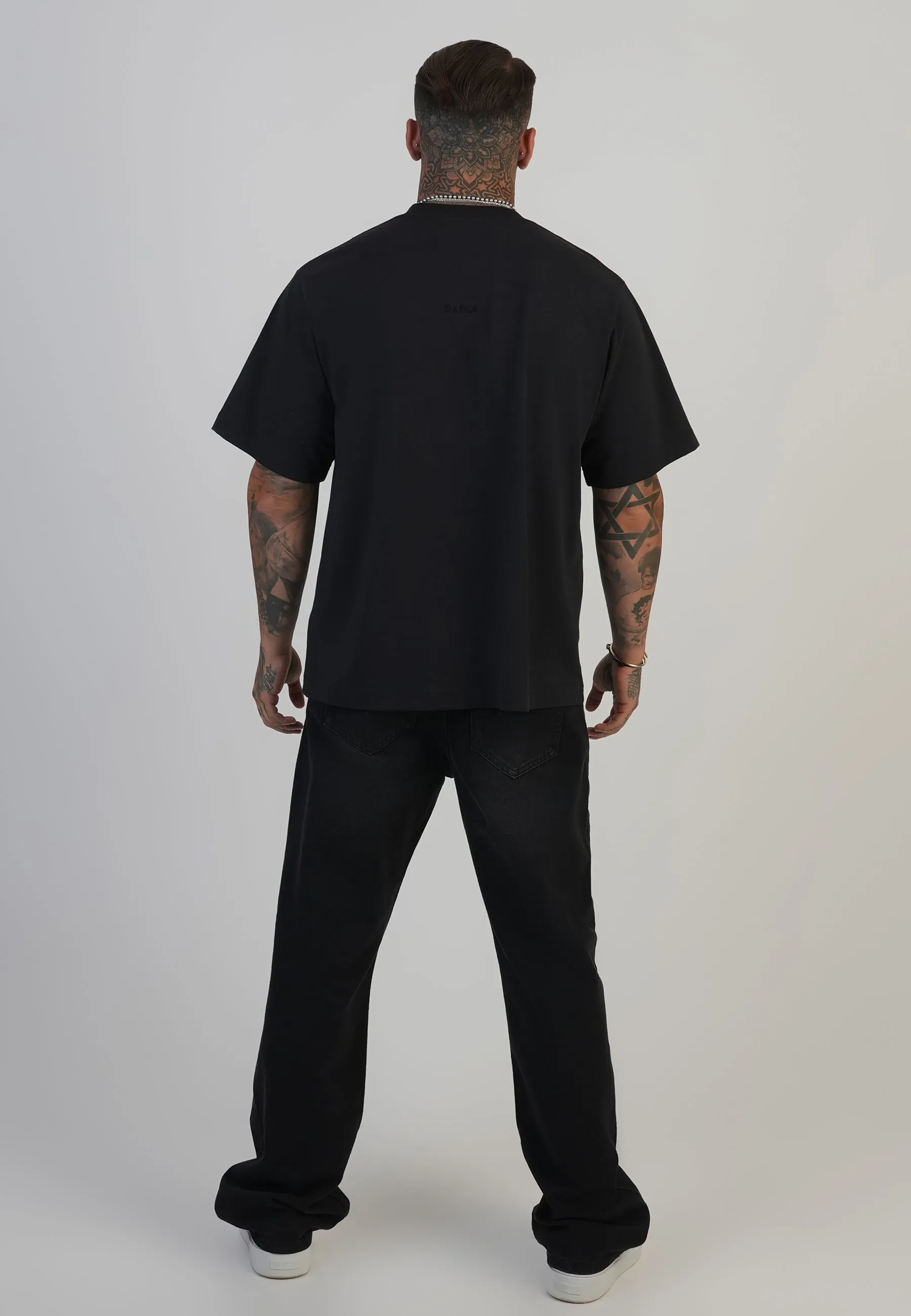 Black Graphic T-Shirt sold by Siksilk product image thumbnail 5