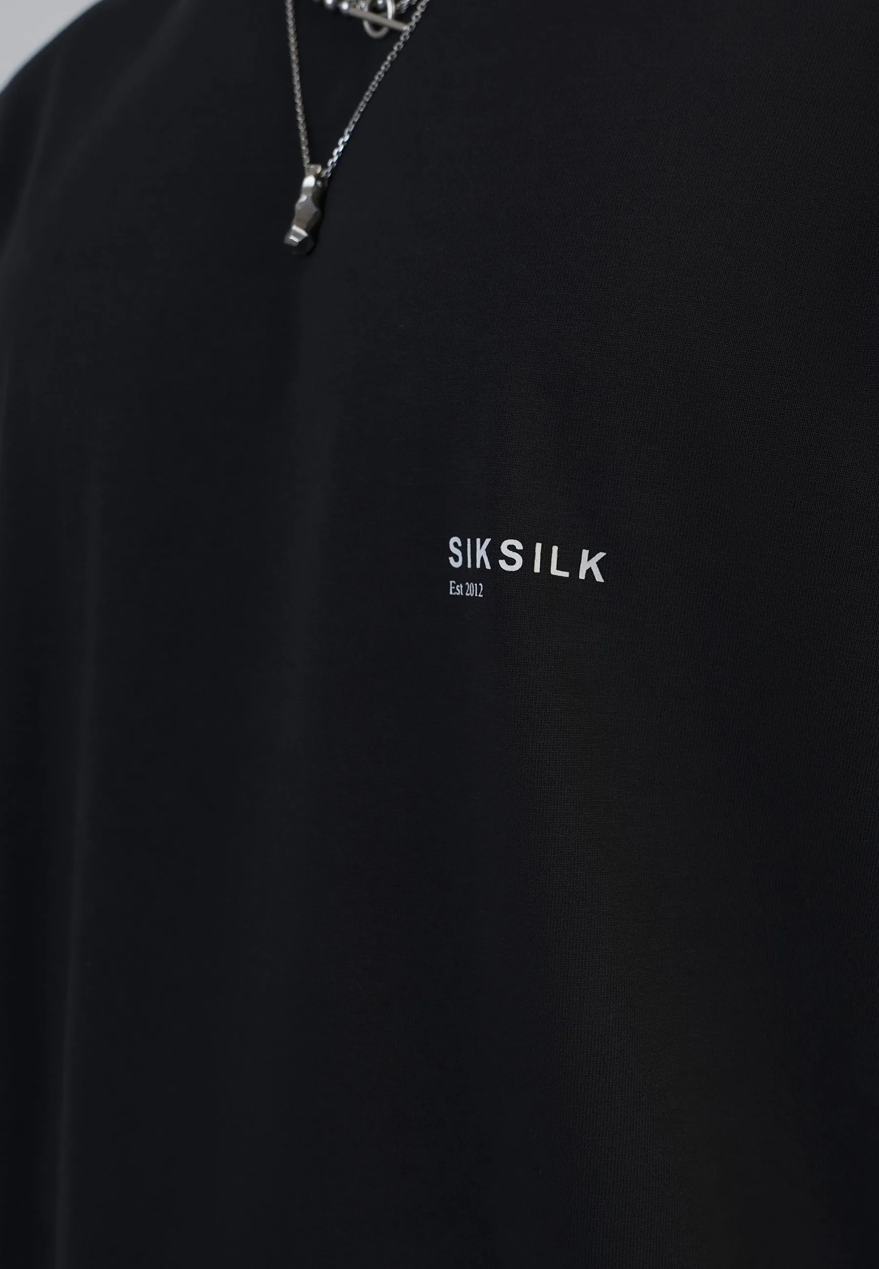Black Graphic T-Shirt sold by Siksilk product image thumbnail 2
