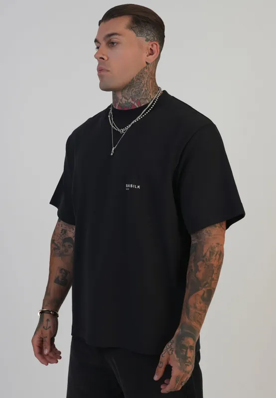 Black Graphic T-Shirt sold by Siksilk