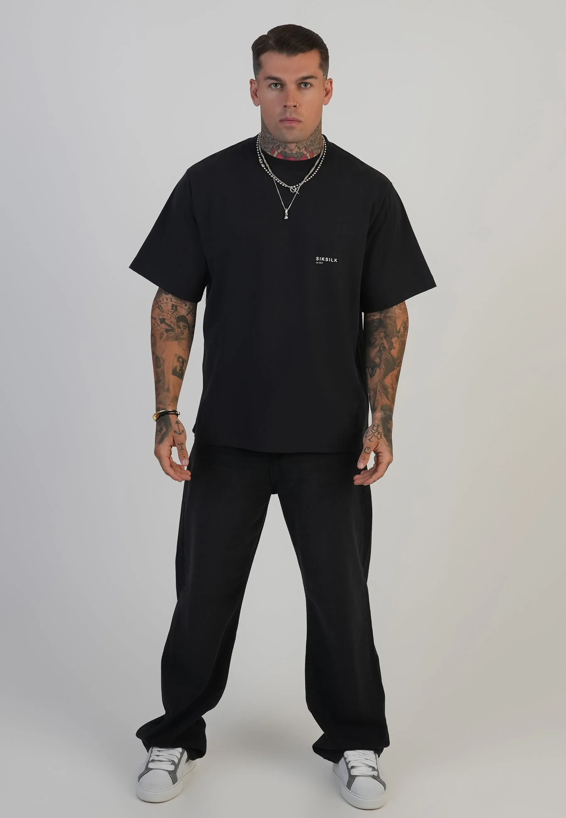 Black Graphic T-Shirt sold by Siksilk product image thumbnail 3
