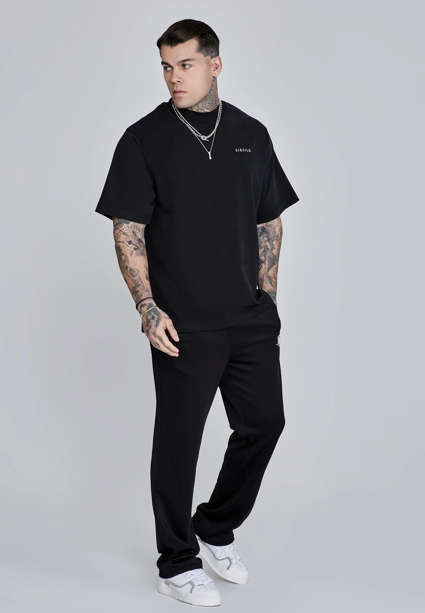 Black Graphic T-Shirt sold by Siksilk product image thumbnail 4