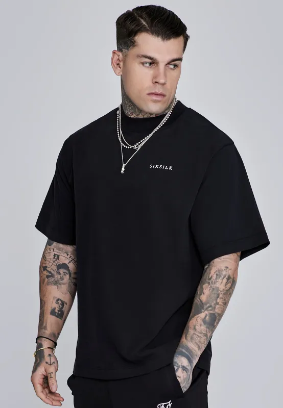 Black Graphic T-Shirt sold by Siksilk