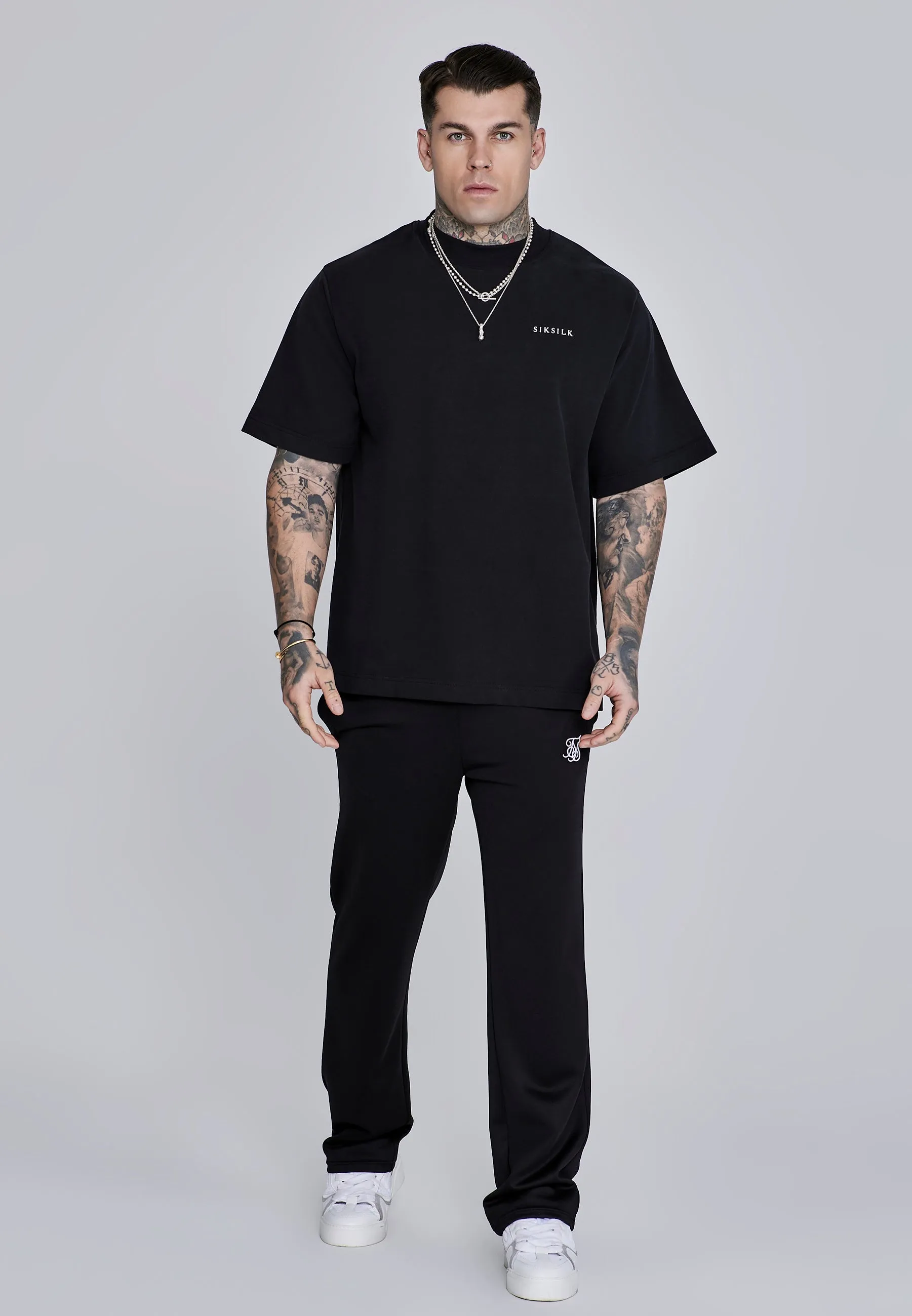 Black Graphic T-Shirt sold by Siksilk product image thumbnail 3