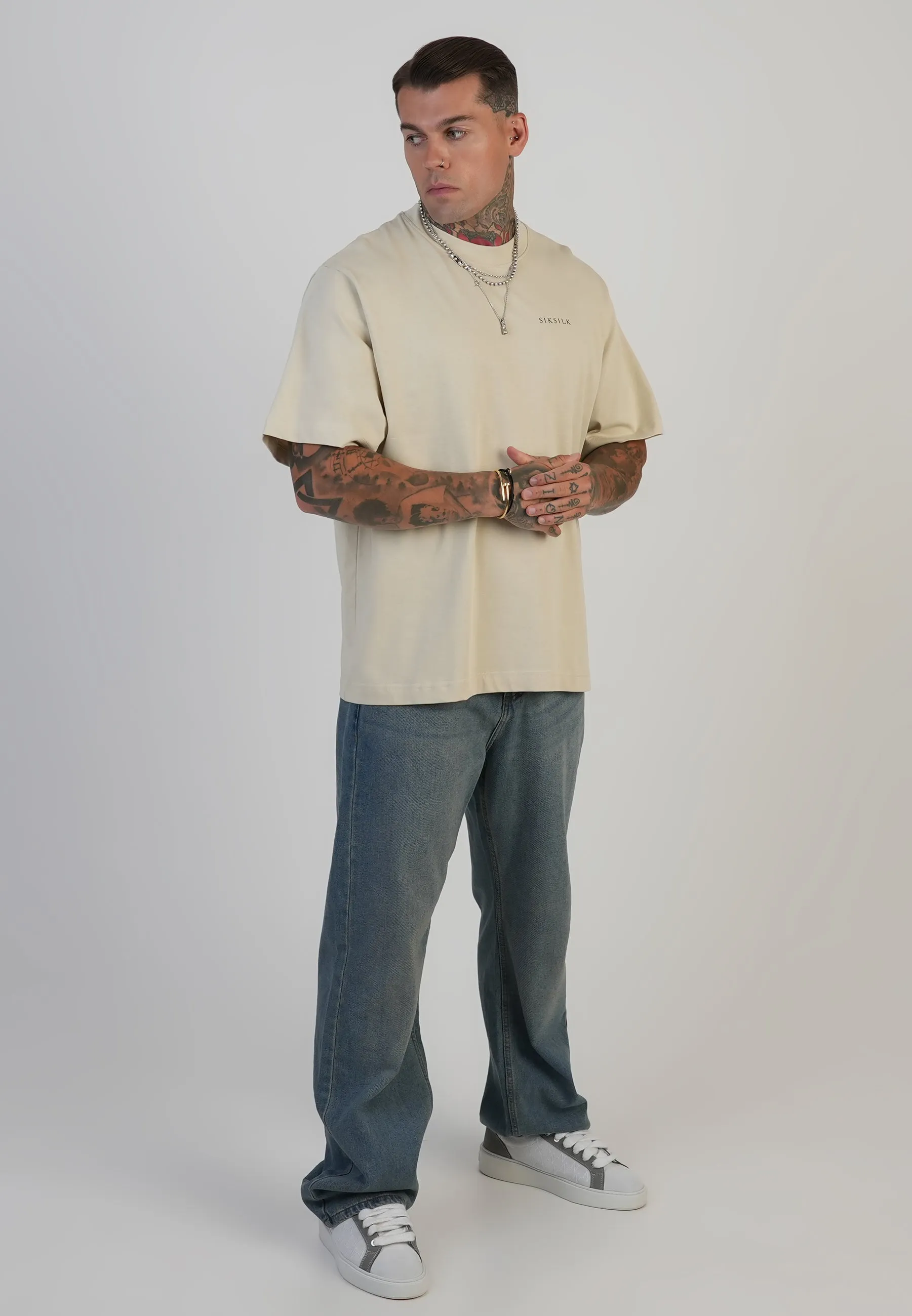 Ecru Graphic T-Shirt sold by Siksilk product image thumbnail 4