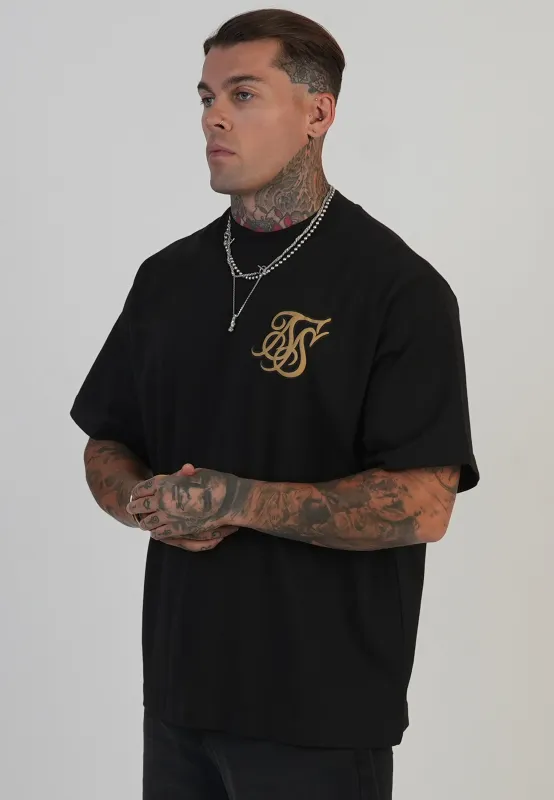 Black Logo T-Shirt sold by Siksilk