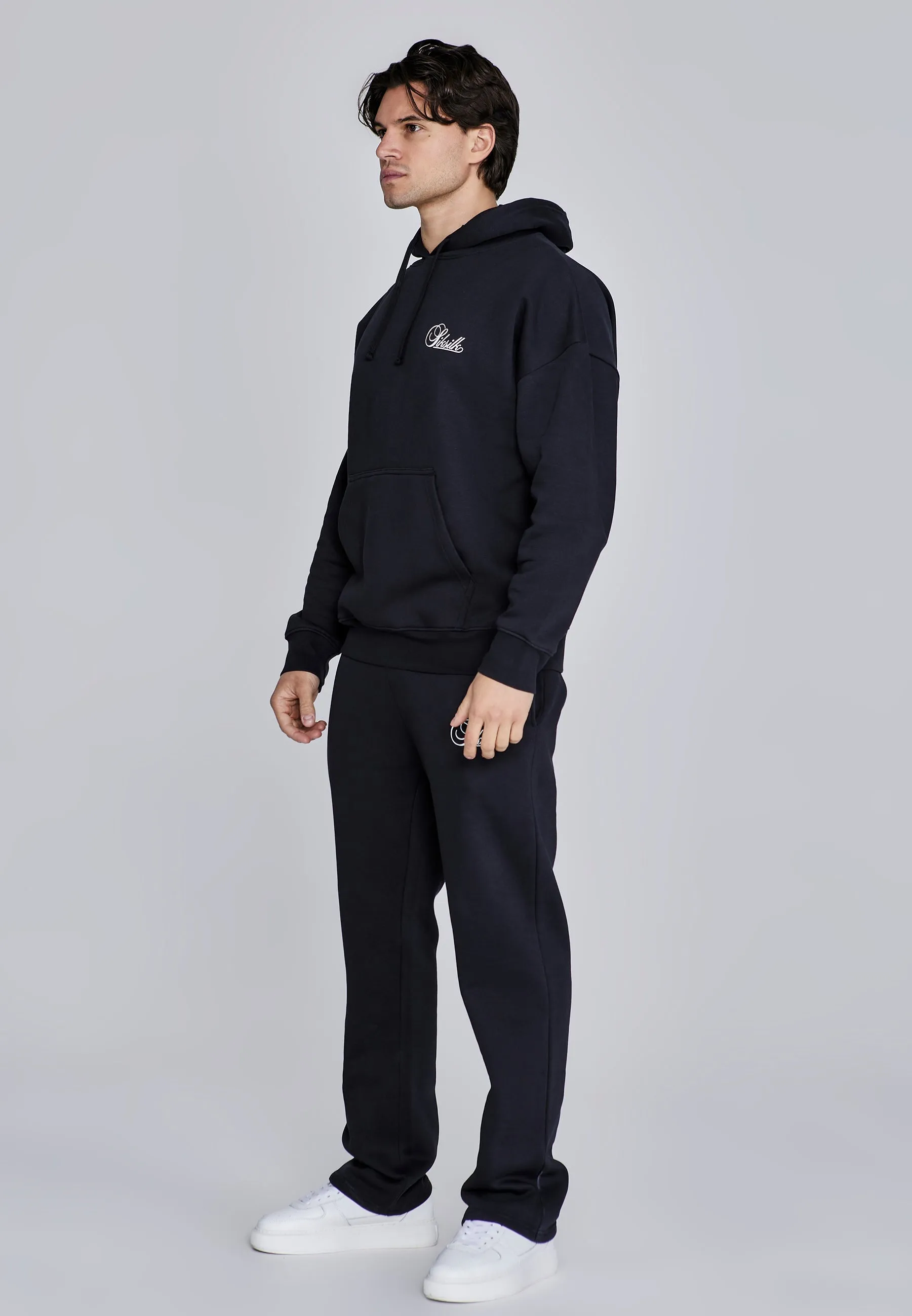 Black Hoodie and Joggers Set sold by Siksilk product image thumbnail 4