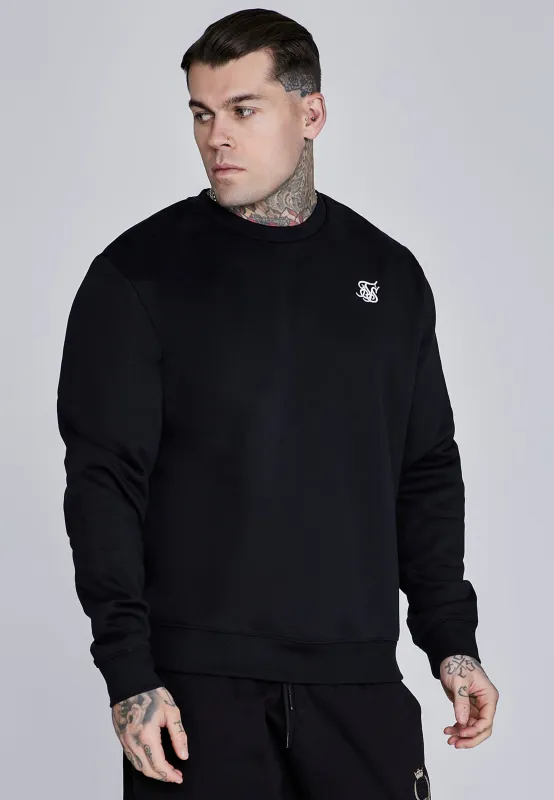 Black Essentials Sweater sold by Siksilk