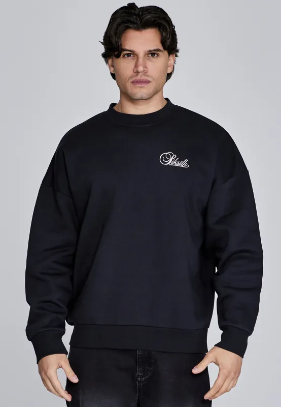 Black Essentials Sweater sold by Siksilk