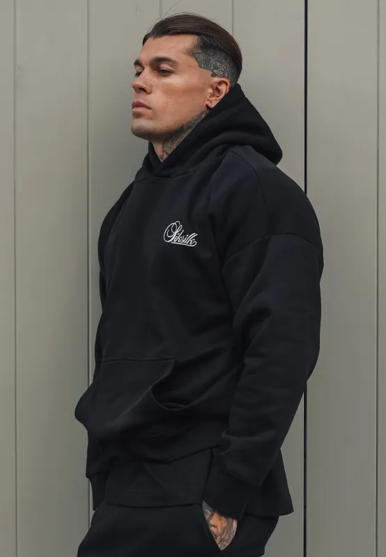 Black Essentials Hoodie sold by Siksilk
